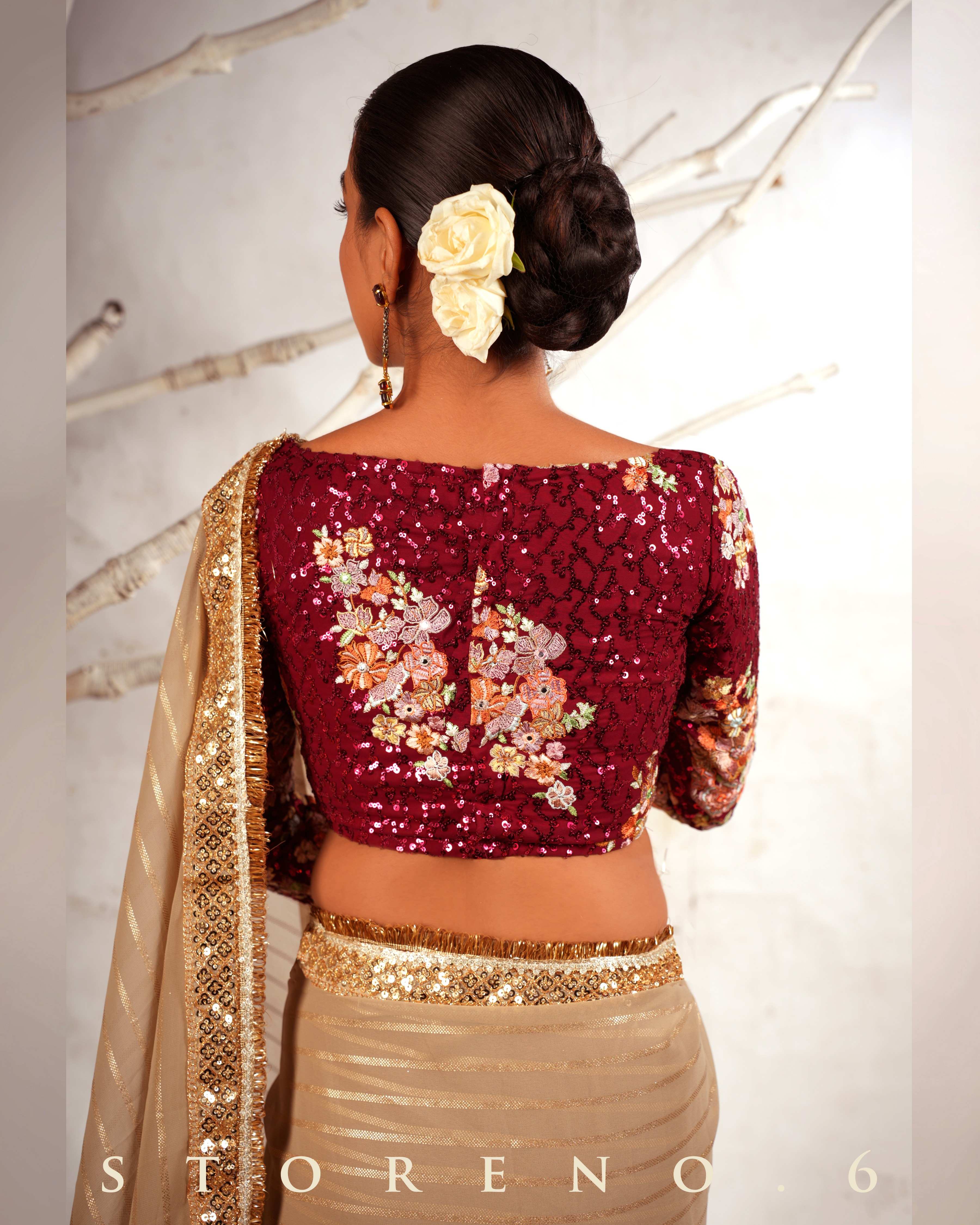 RAAKT AFSOON CLASSIC CORSET BLOUSE