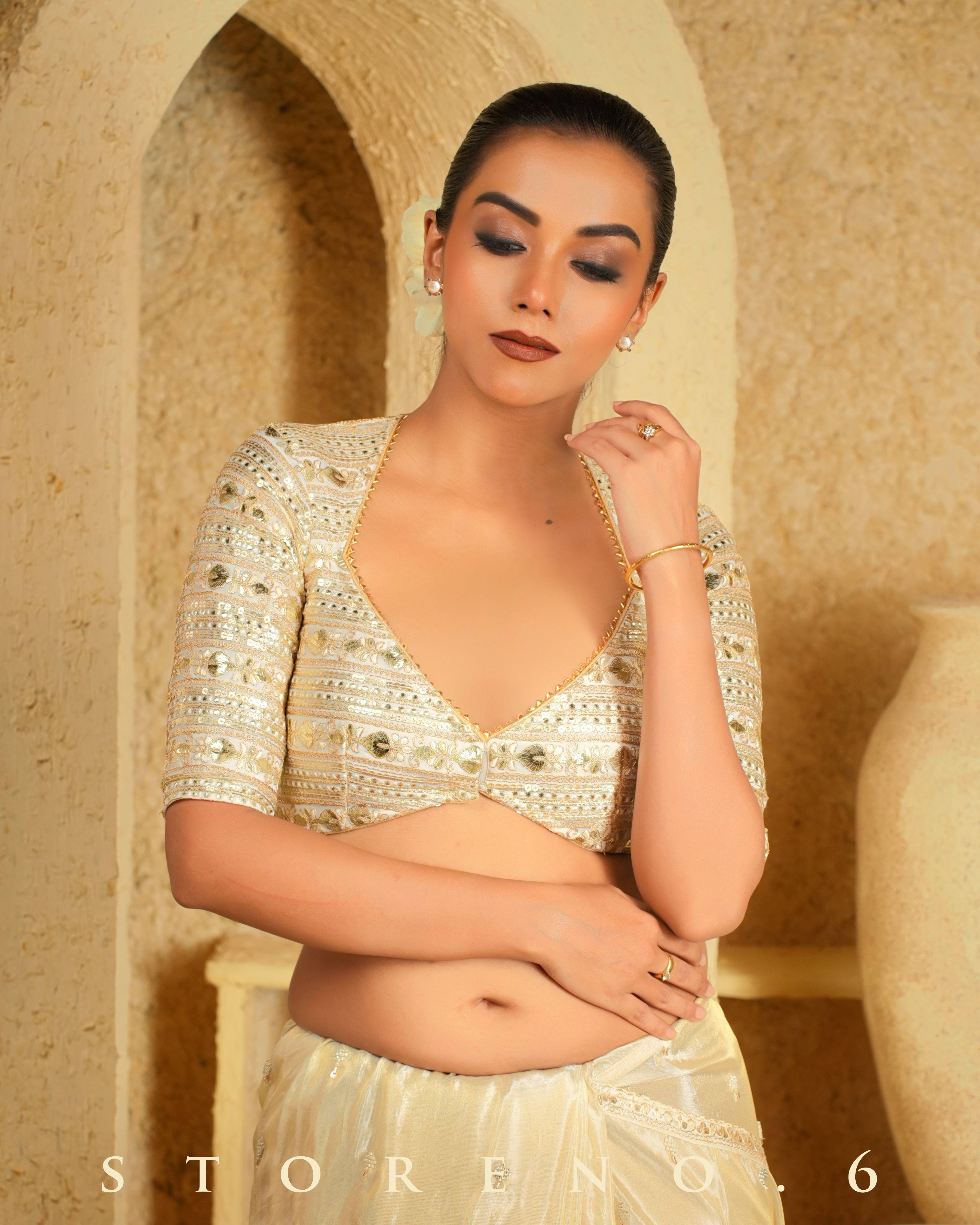 INTENSE IVORY BLOUSE