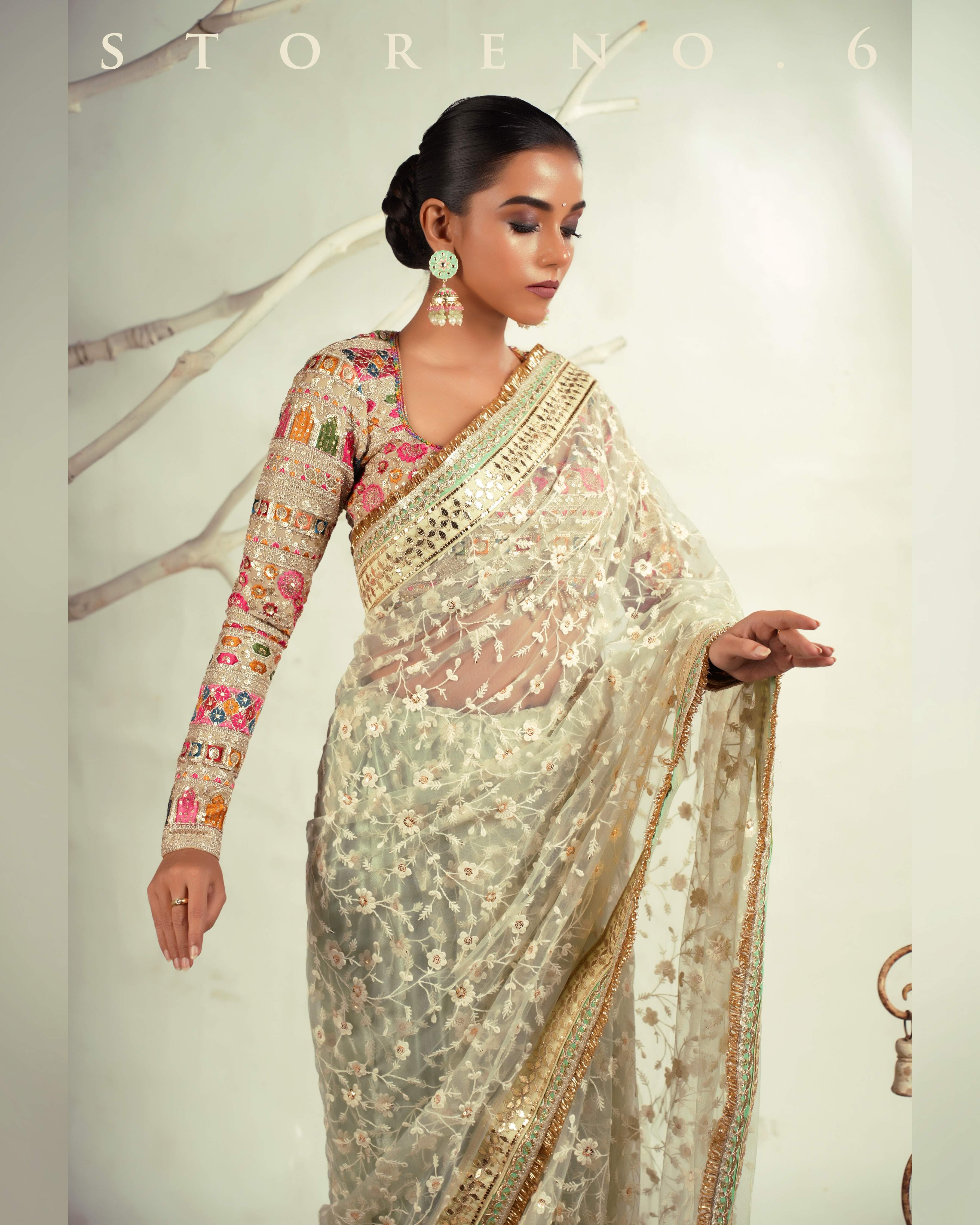 GUL KAARI SURMAI CLASSIC BLOUSE