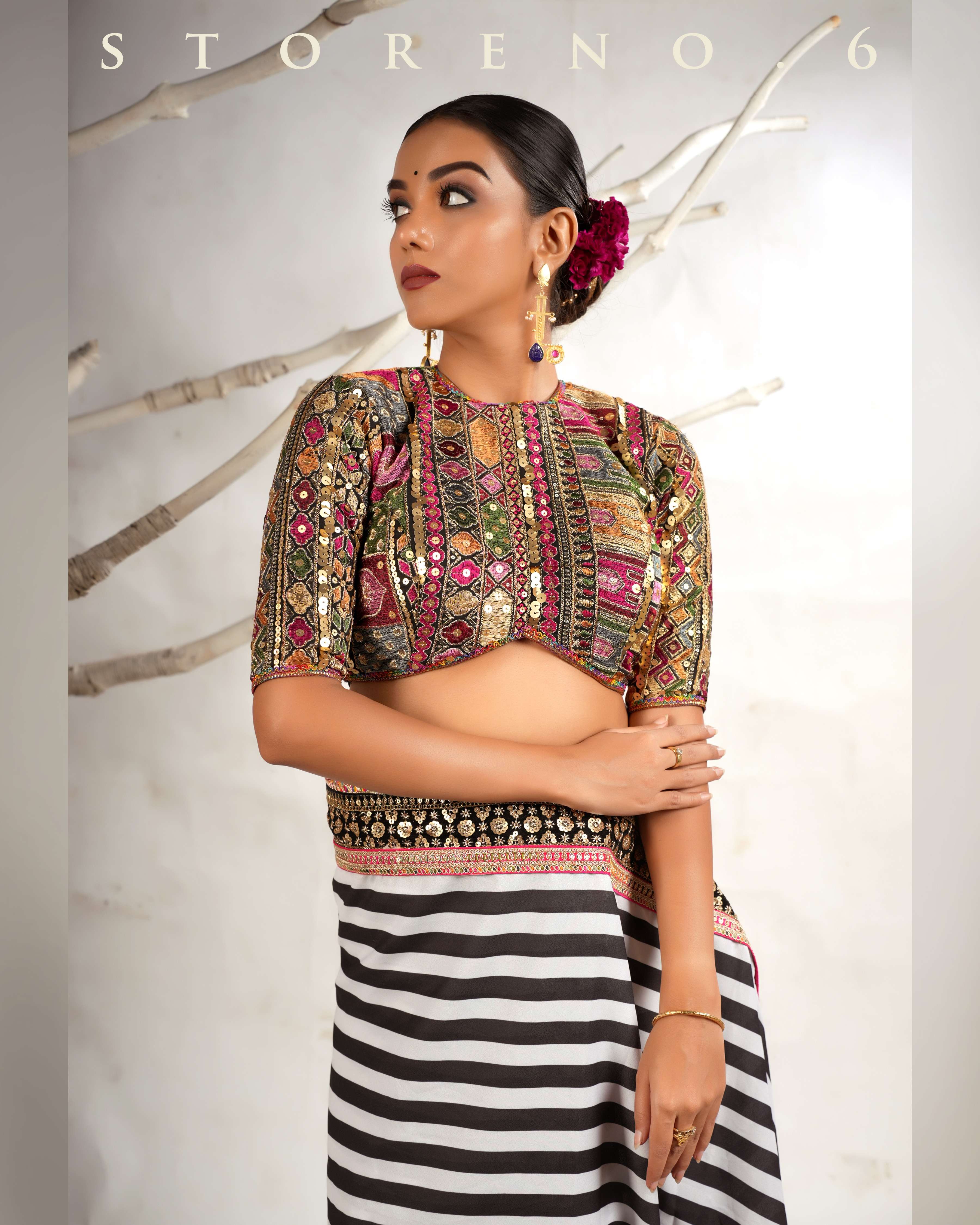 GUL KAARI SIAH CLASSIC BLOUSE