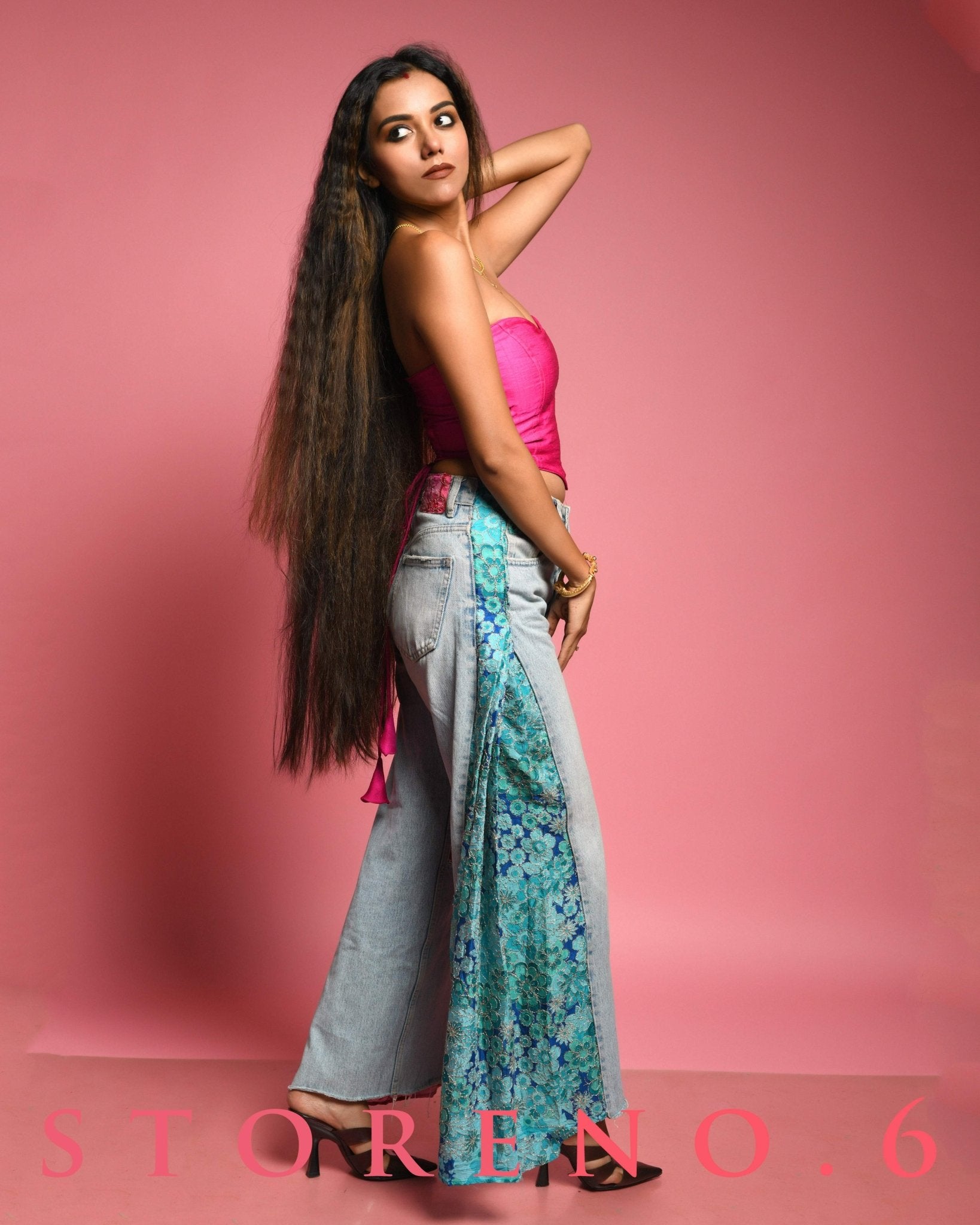 70'S VINTAGE LUXX CORSET TOP