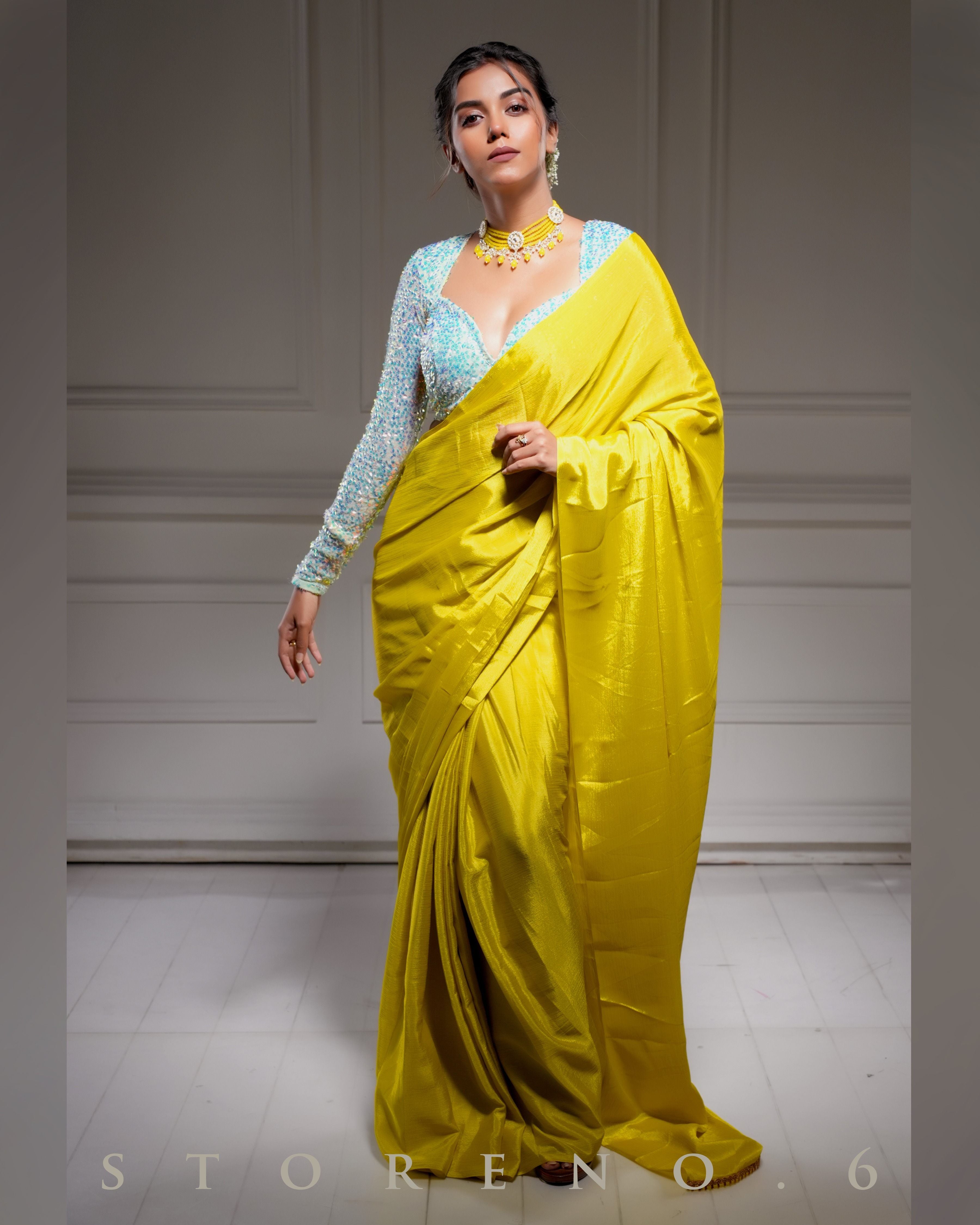 NEON NIRVANA SAREE