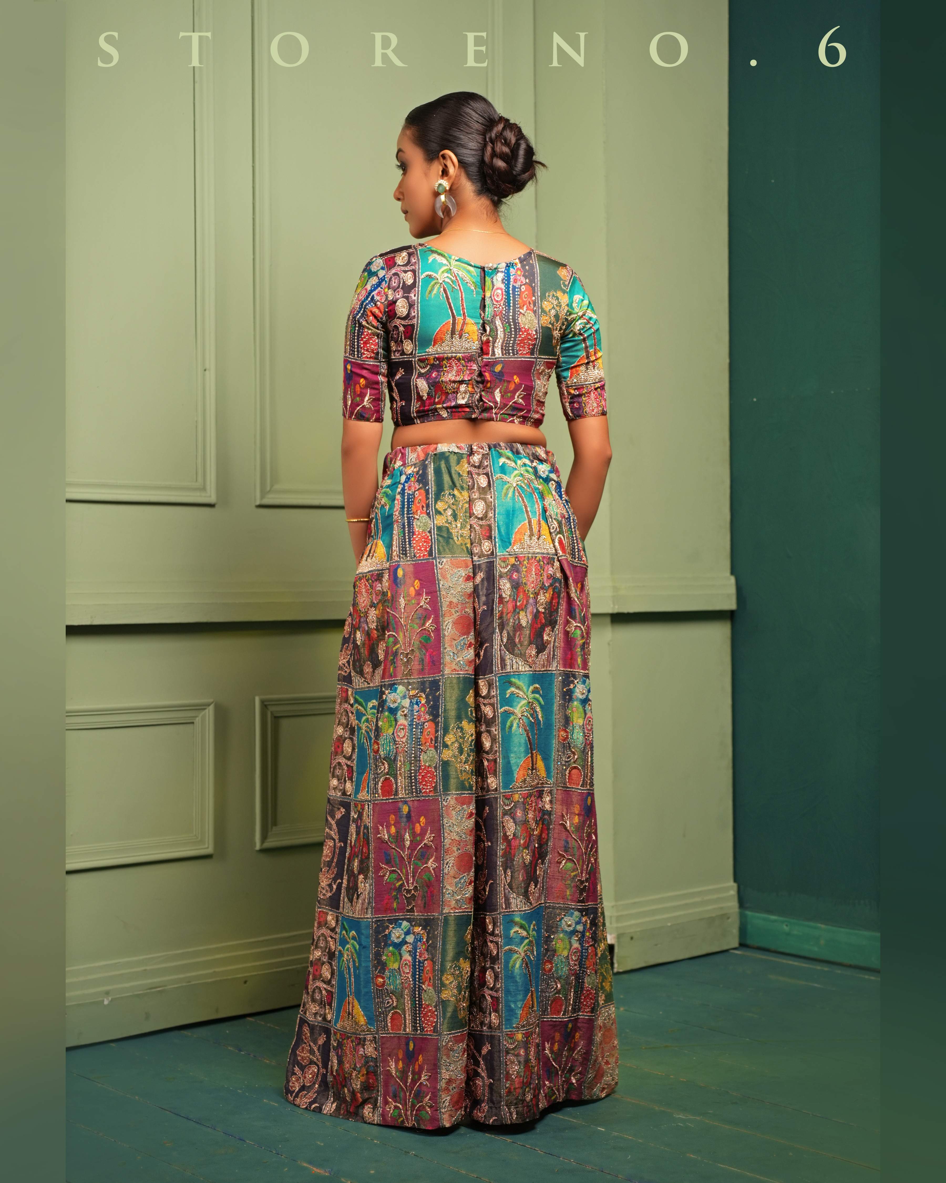 GARDEN PANAROMA CLASSIC BLOUSE