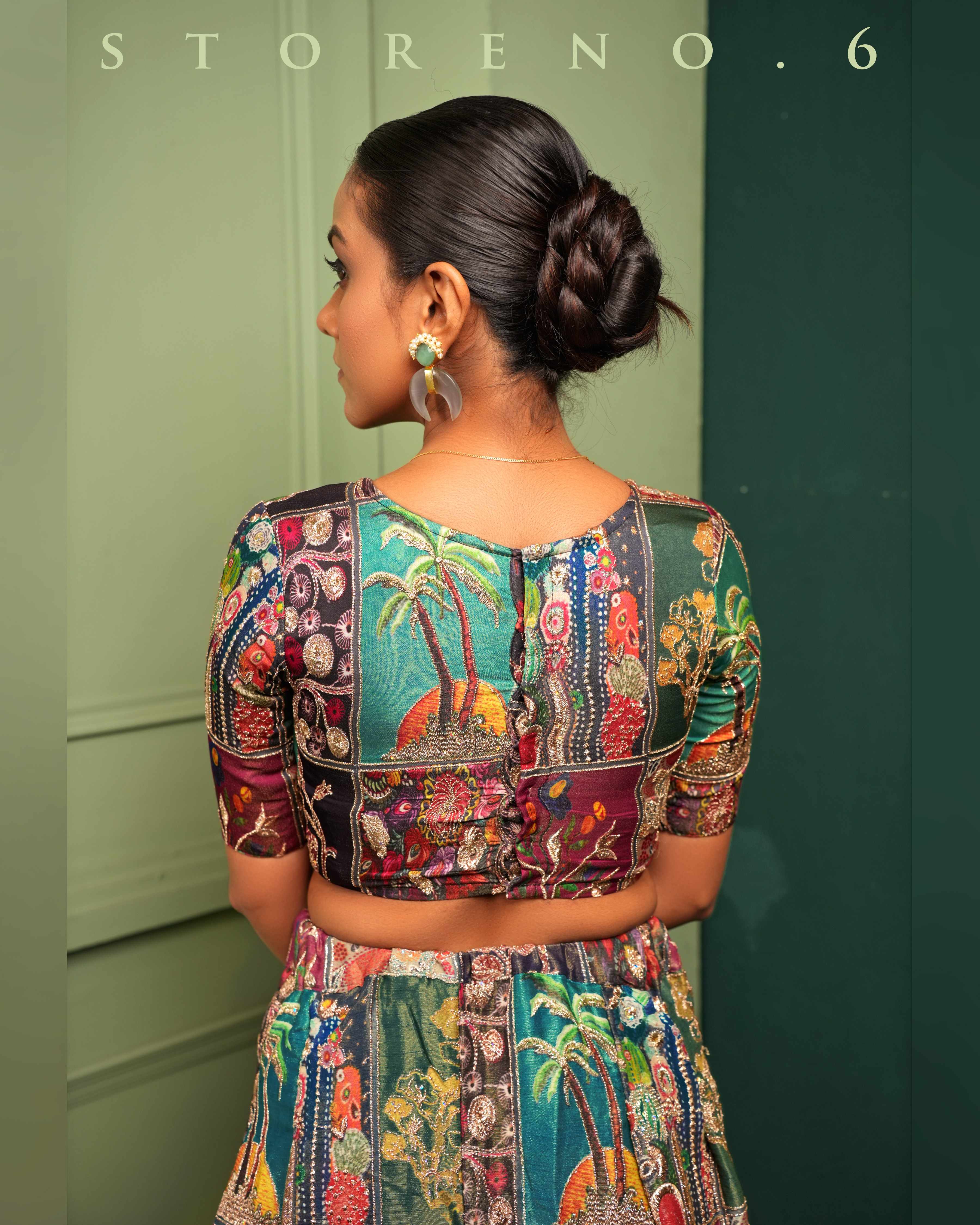 THE SCENIC SPIRIT PALAZZO AND BLOUSE SET