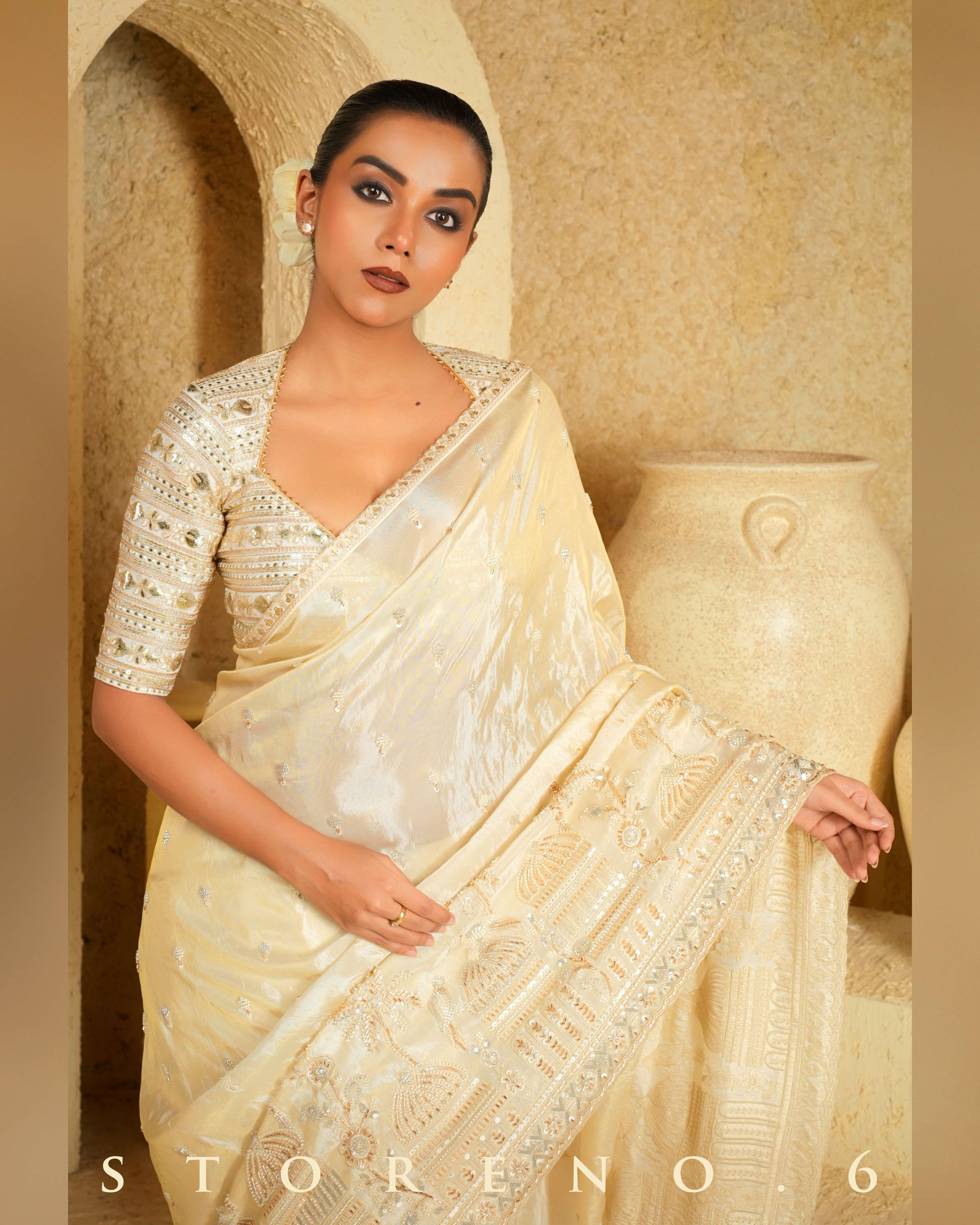 INTENSE IVORY BLOUSE