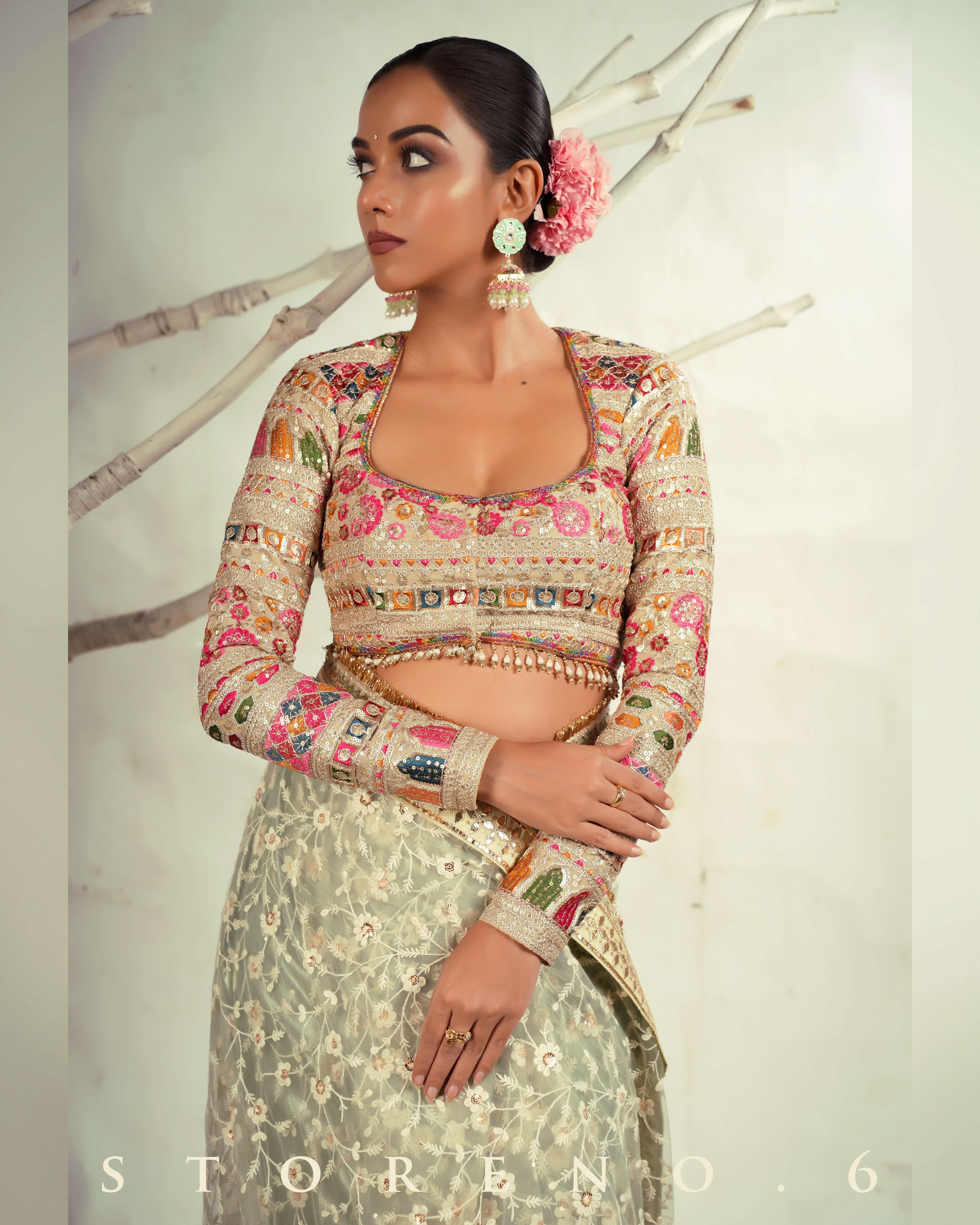 GUL KAARI SURMAI CLASSIC BLOUSE