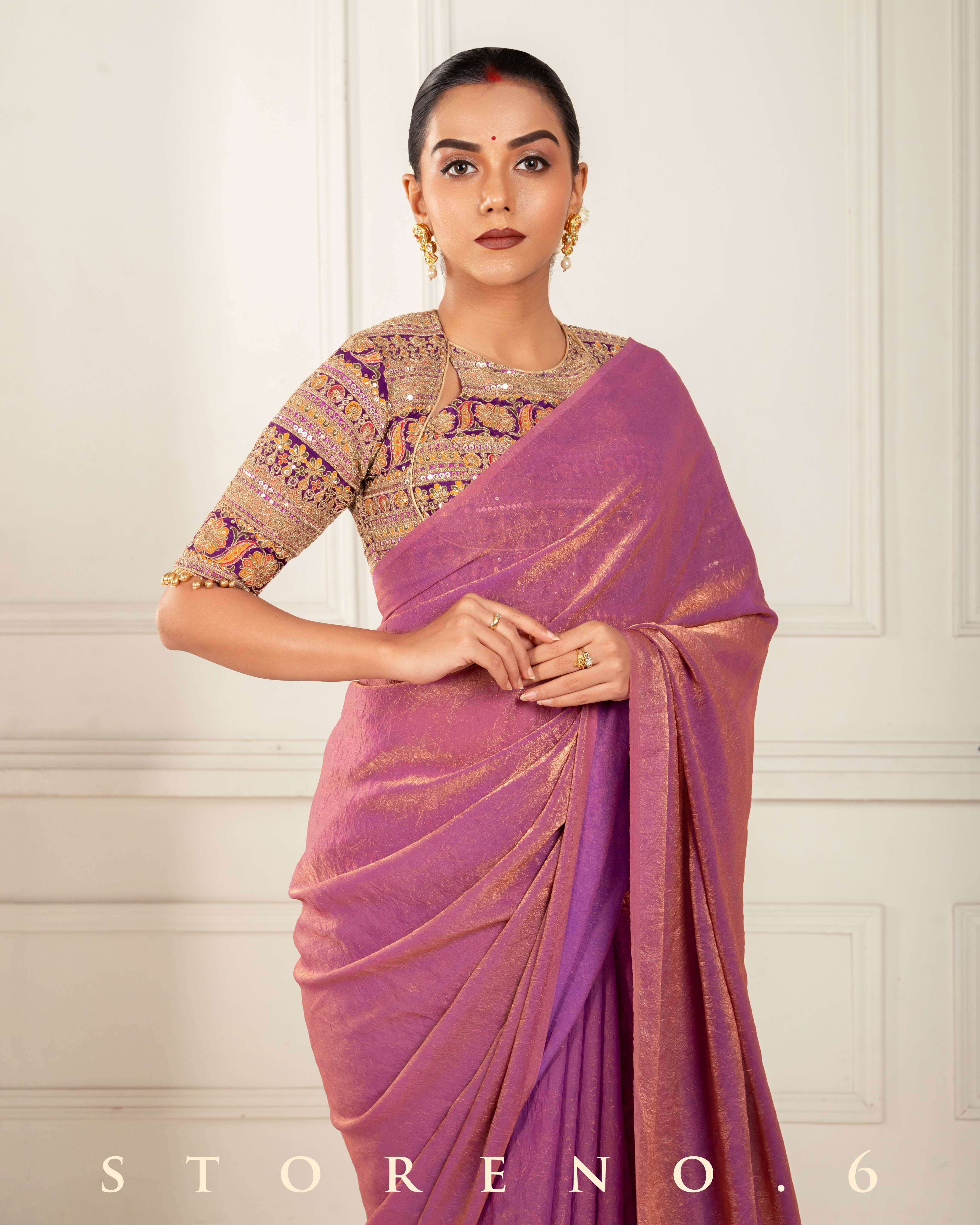 LILAC LUXURY SAREE