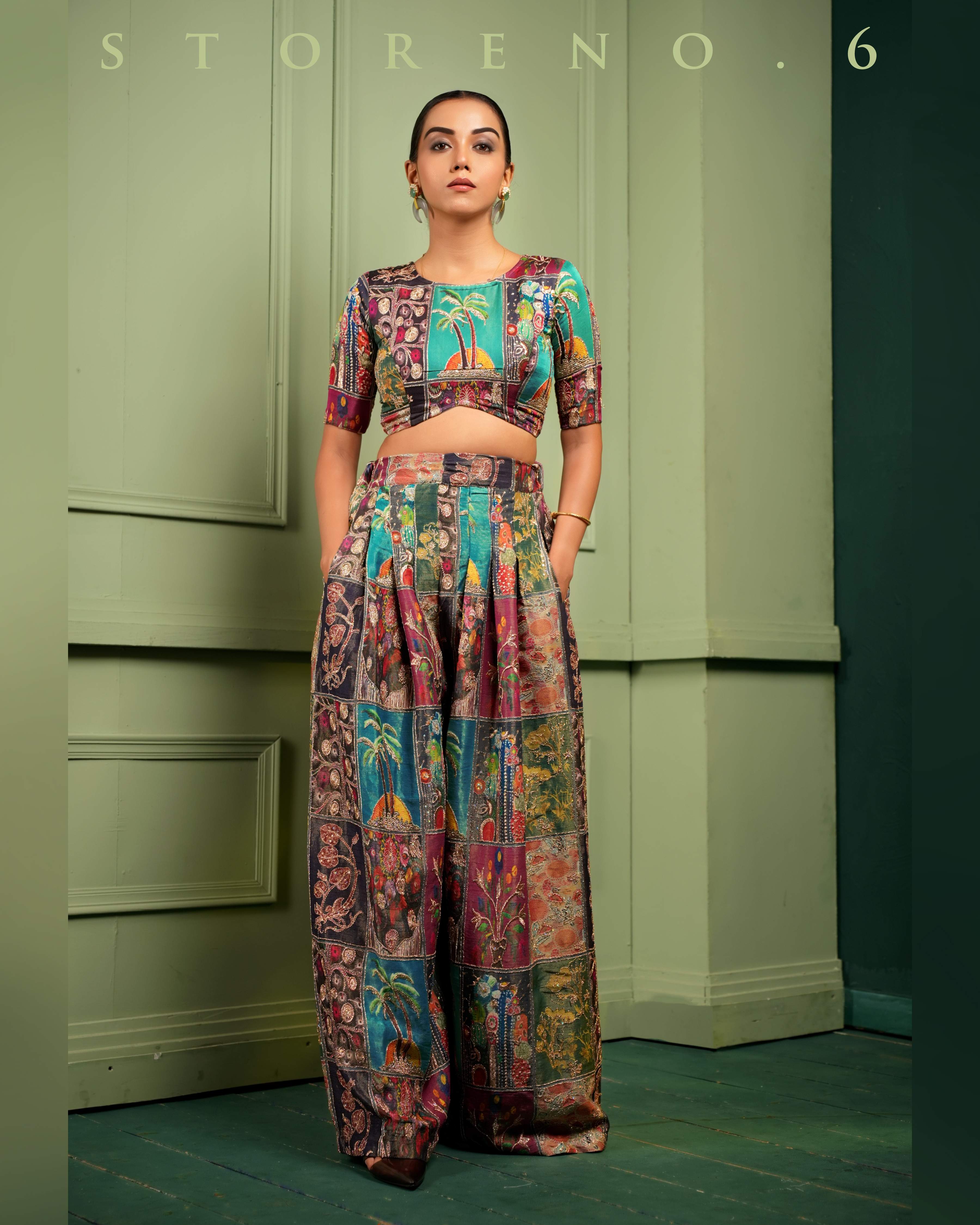 GARDEN PANAROMA CLASSIC BLOUSE