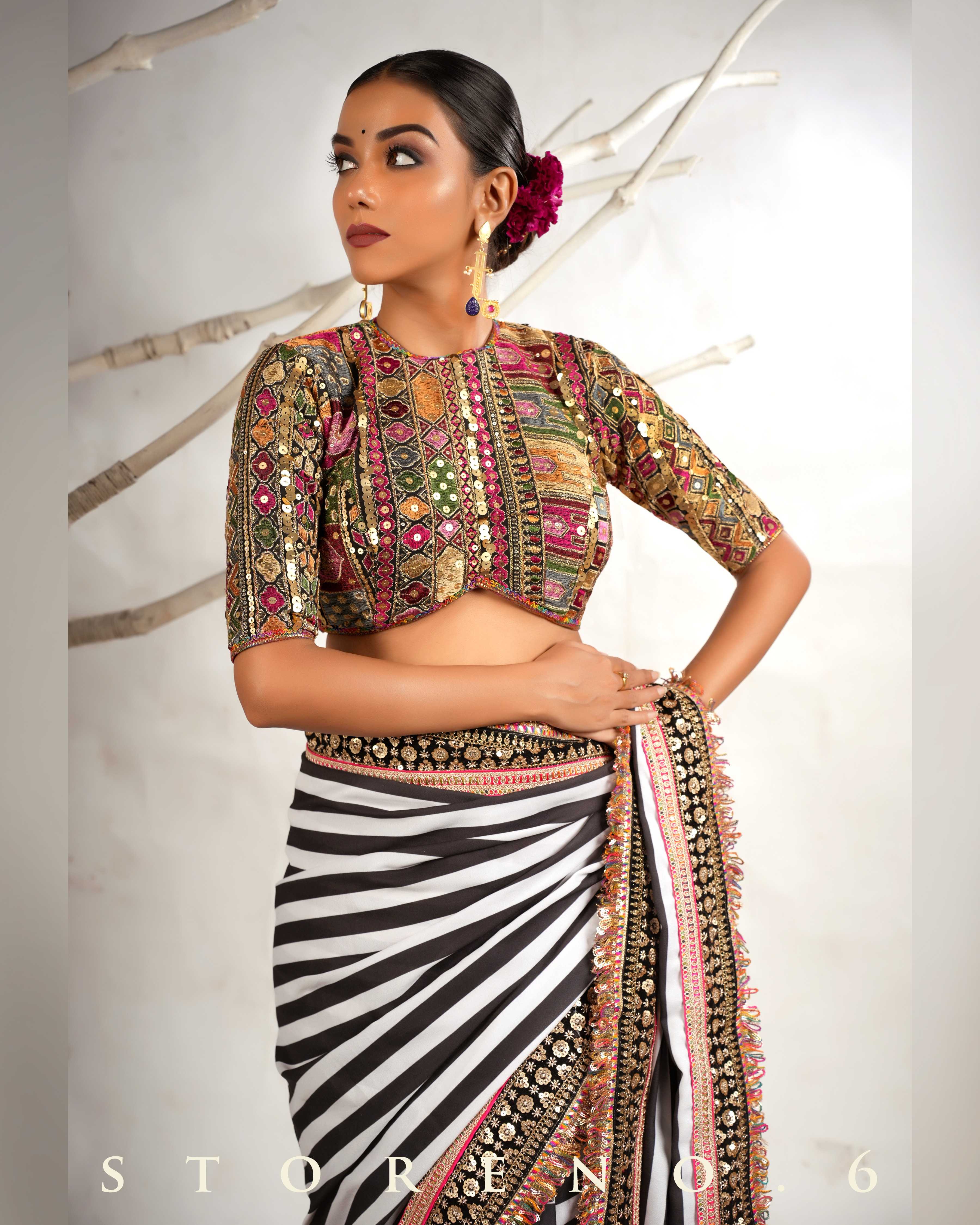 GUL KAARI SIAH CLASSIC BLOUSE
