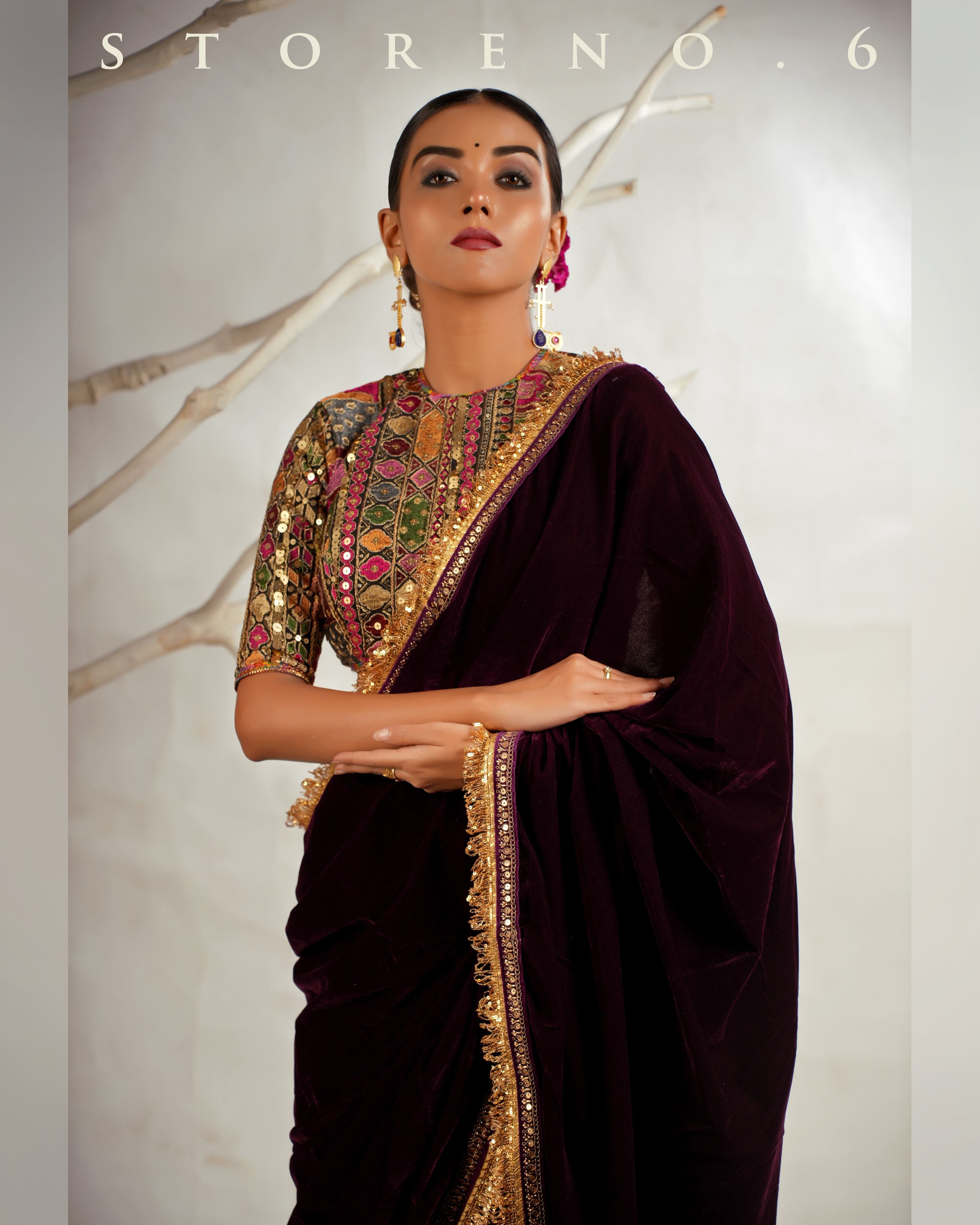 GUL KAARI SIAH CLASSIC BLOUSE