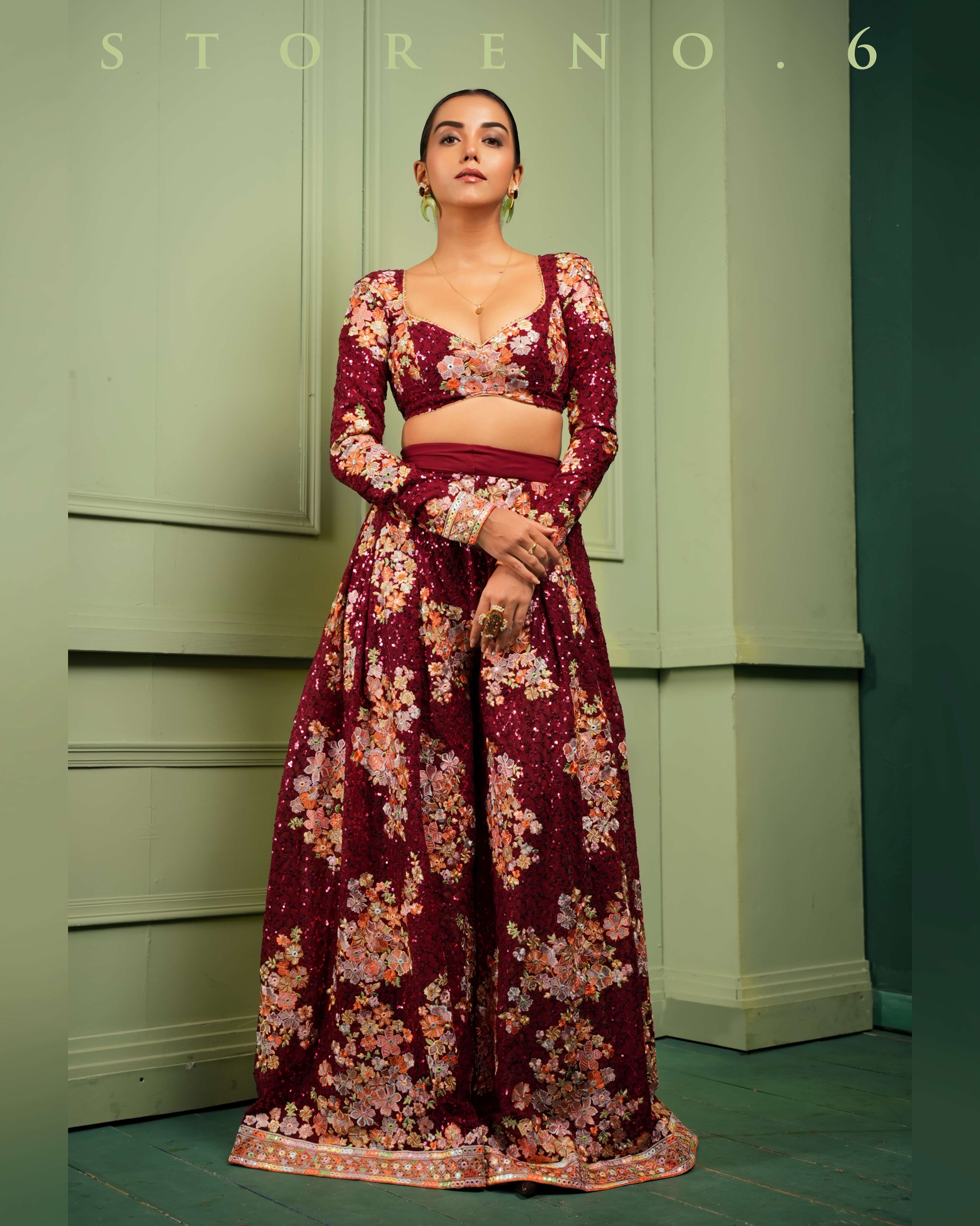 THE GROOVY GLAMOUR PALAZZO AND BLOUSE SET