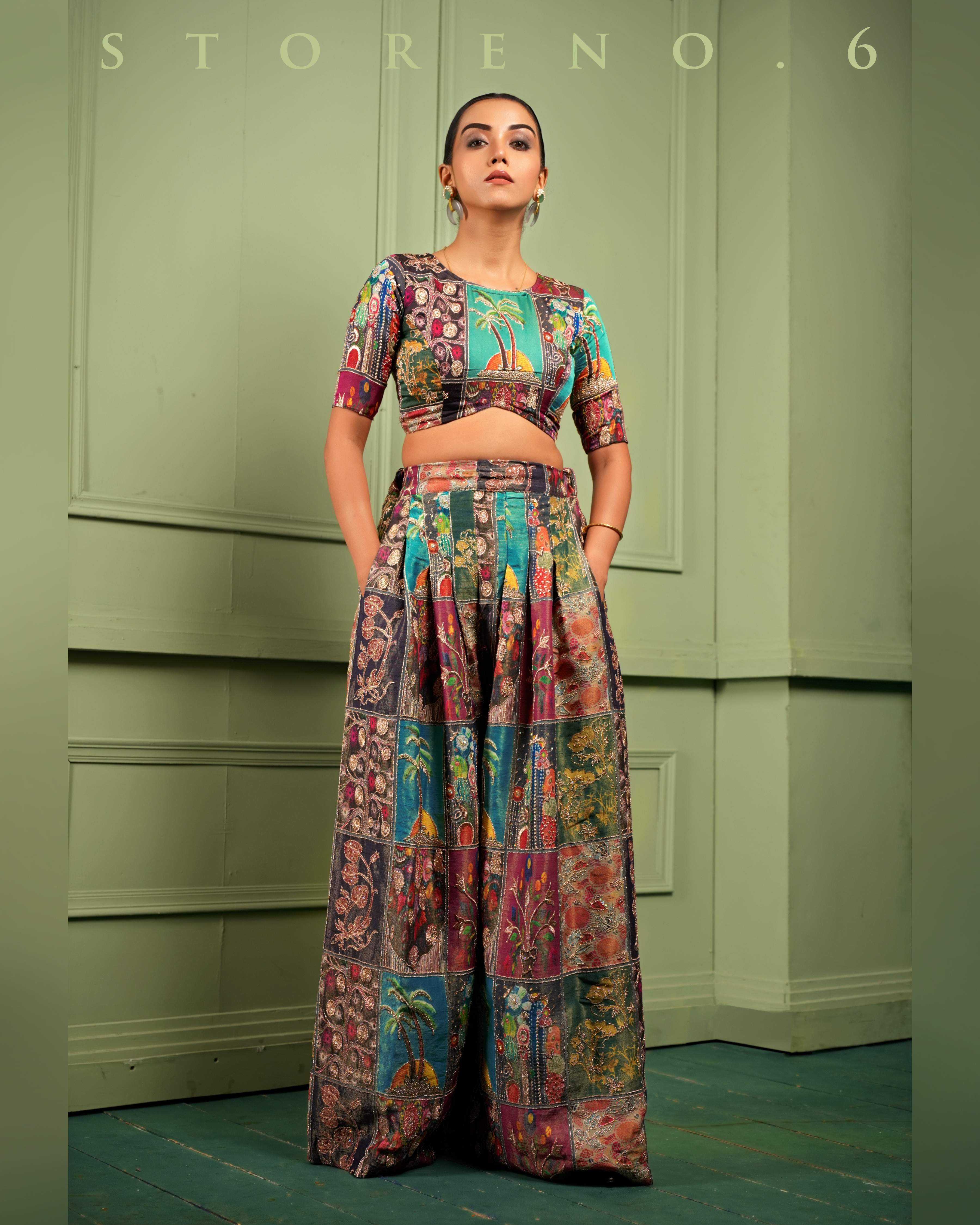 GARDEN PANAROMA CLASSIC BLOUSE