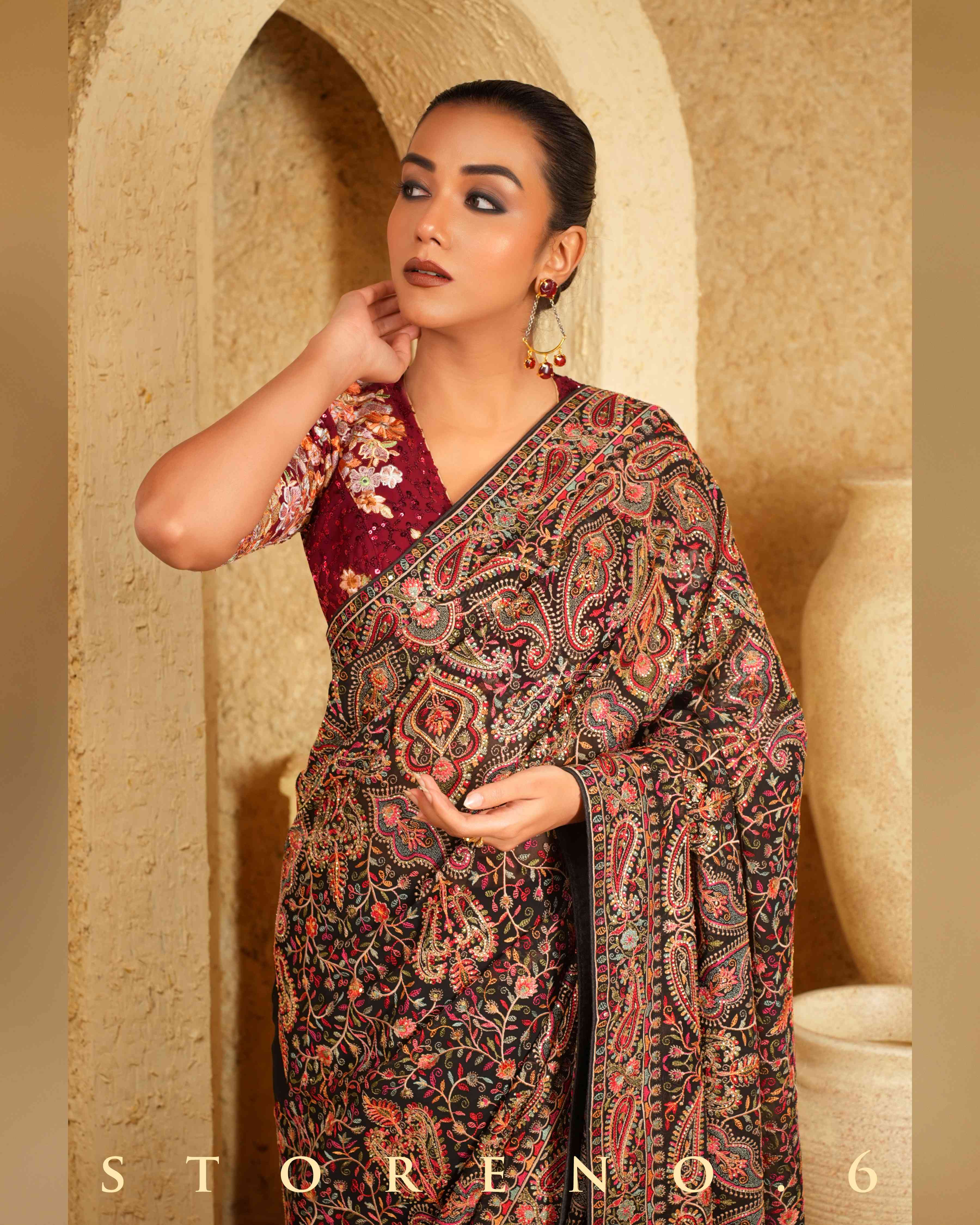 RAAKT AFSOON LUXE BLOUSE