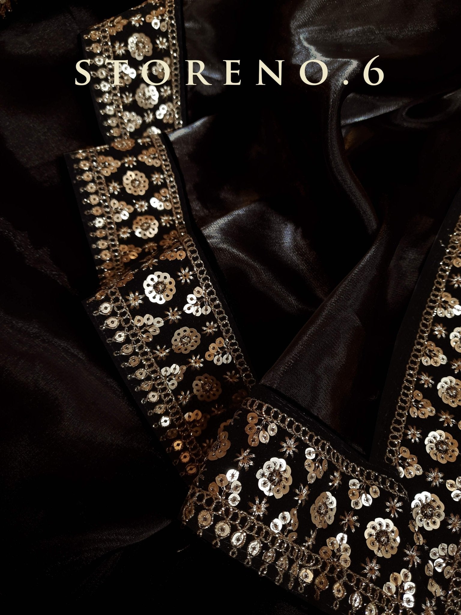 NOOR-E-SIAH-X SAREE WITH RAAKT AFSOON BLOUSE
