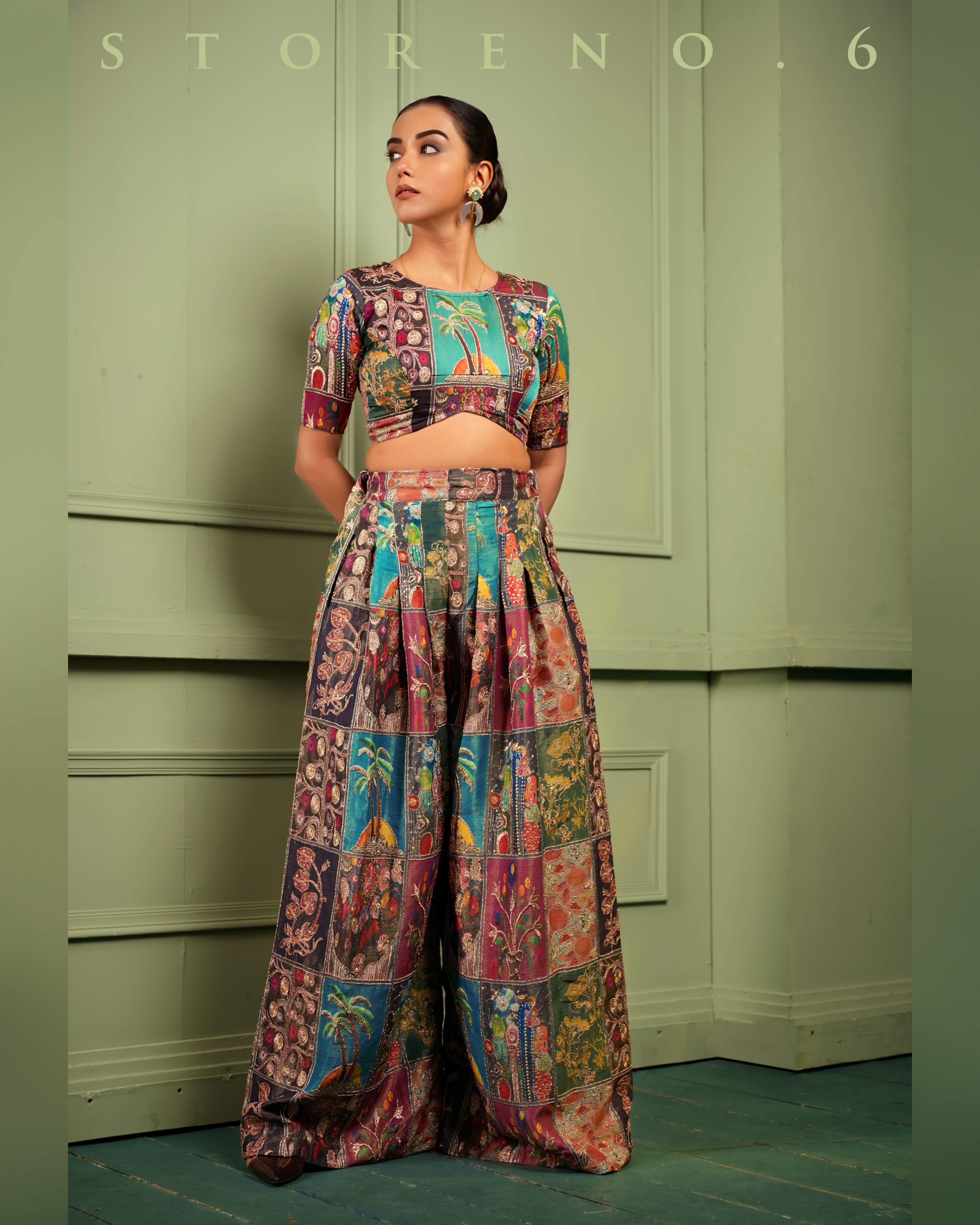GARDEN PANAROMA CLASSIC BLOUSE