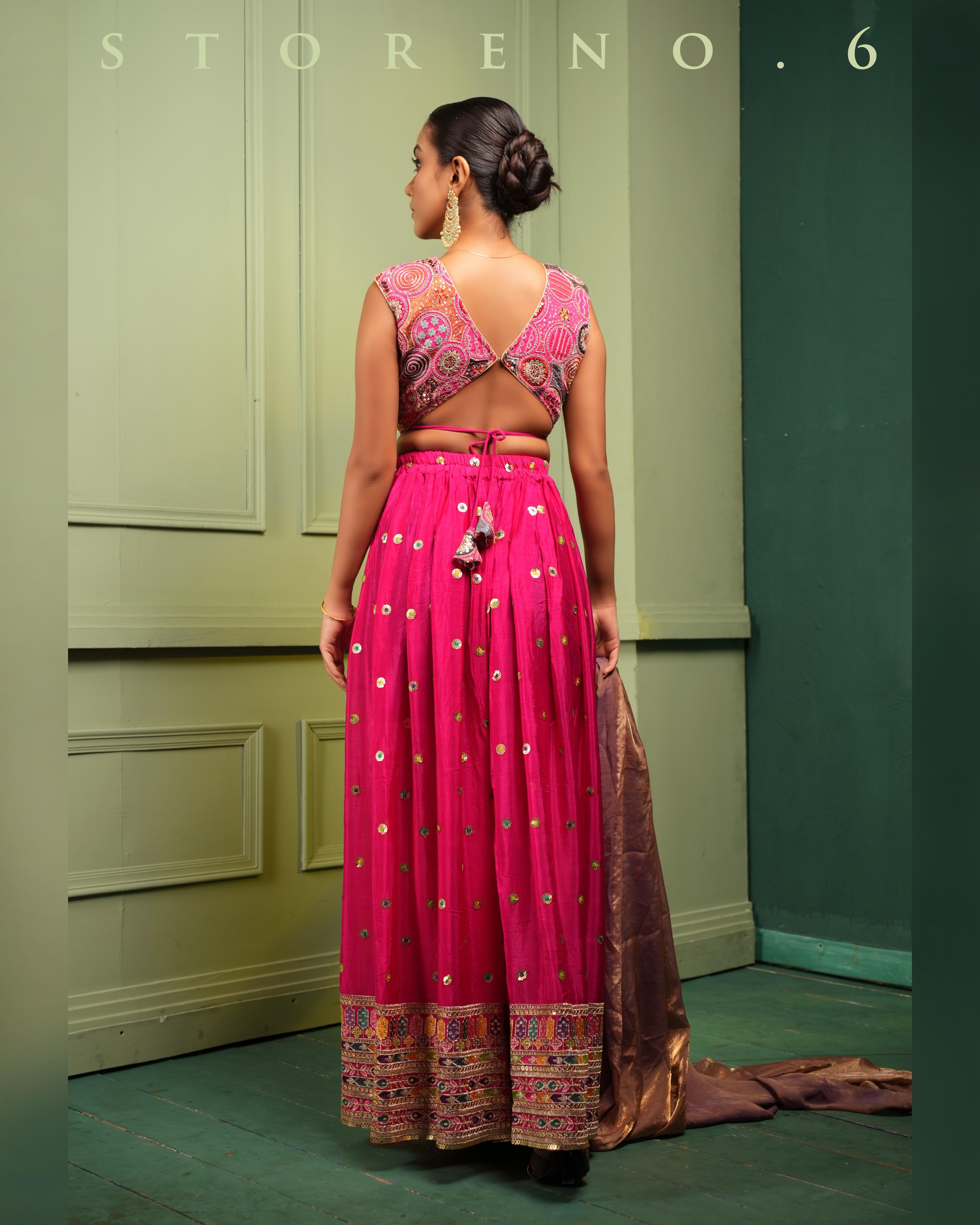 THE FANCY FLAIR PALAZZO AND BLOUSE SET