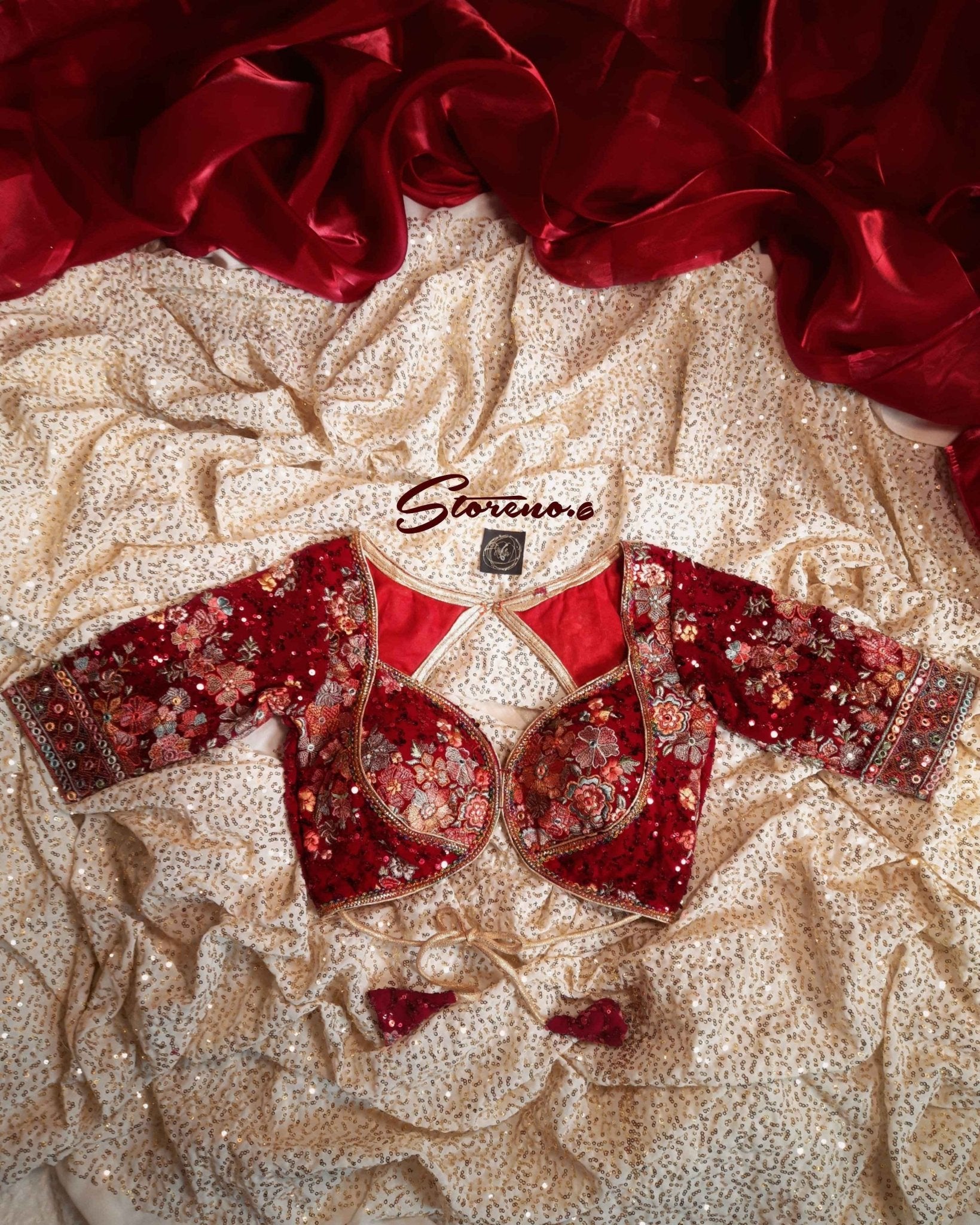 NOOR-E-SIAH-X SAREE WITH RAAKT AFSOON BLOUSE