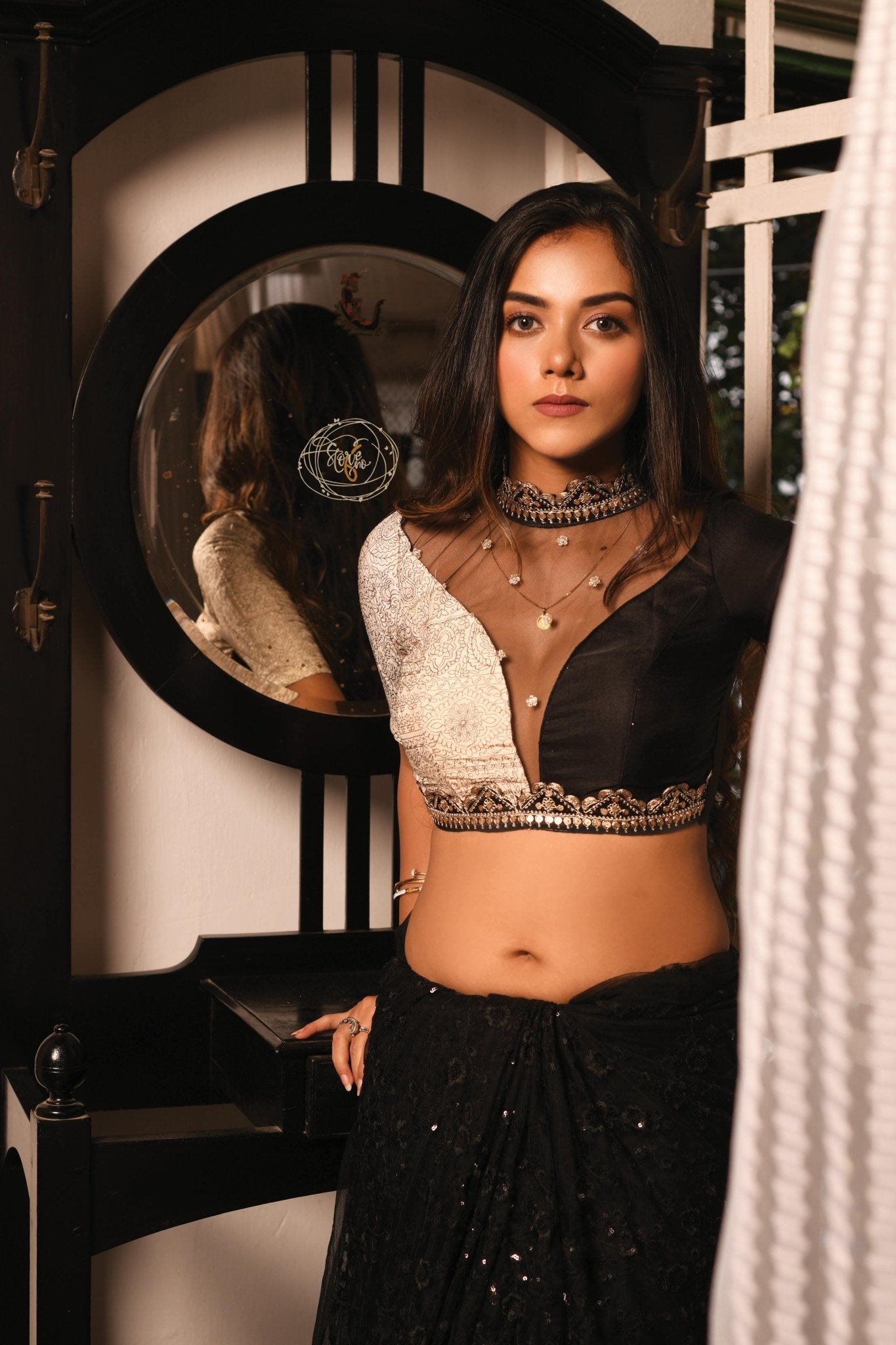 GUL BERAANG MELANGE BLOUSE