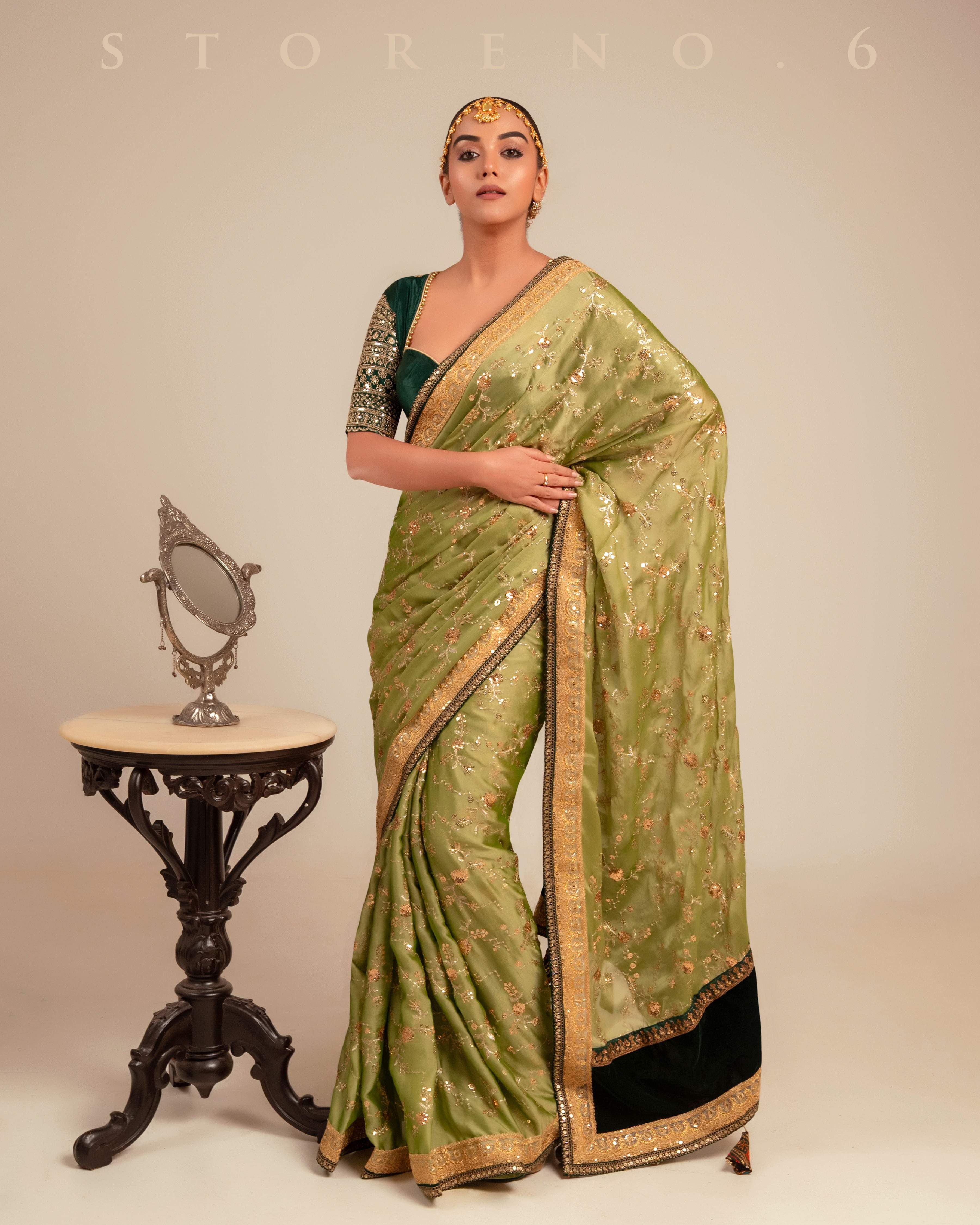 WILLOW WHISPER SAREE