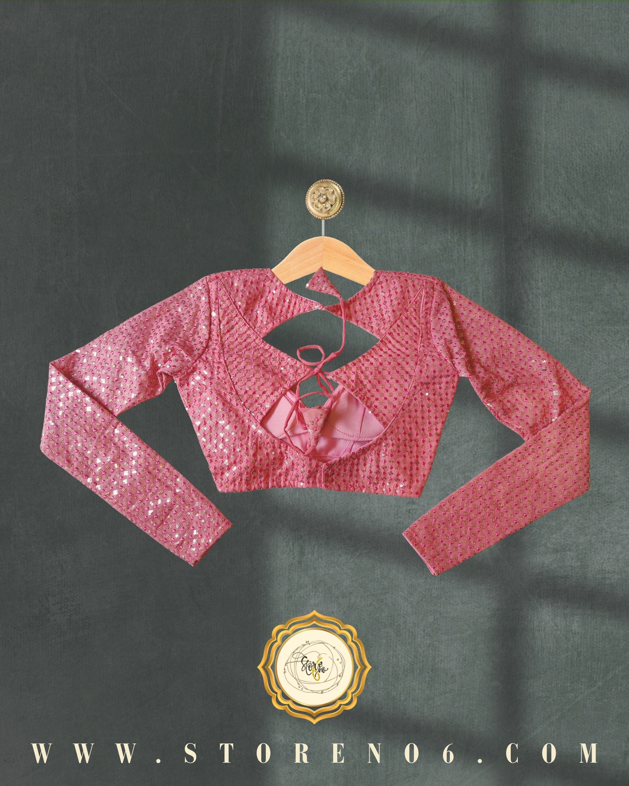 ROSE SEQUINNED BLOUSE