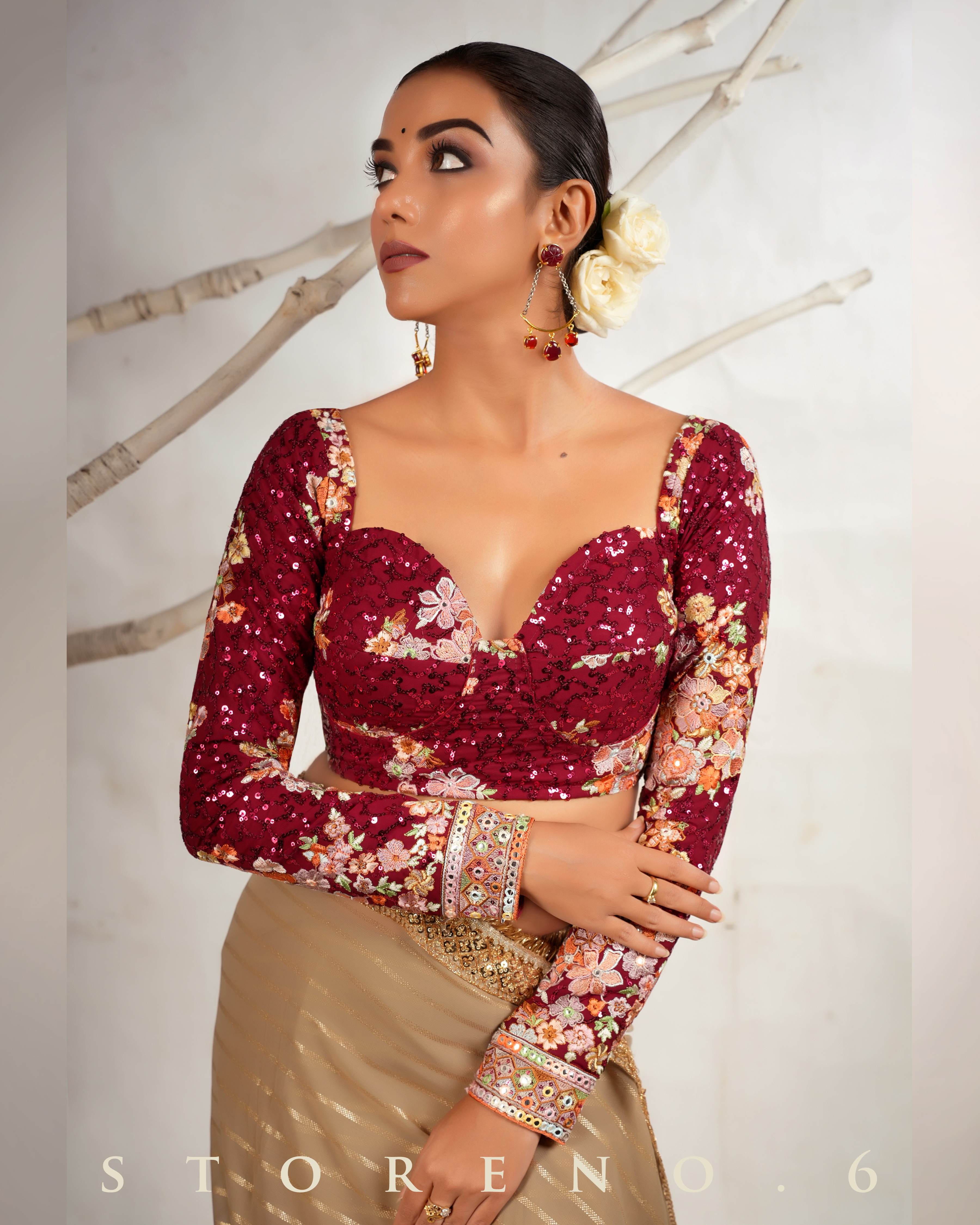 RAAKT AFSOON CLASSIC CORSET BLOUSE