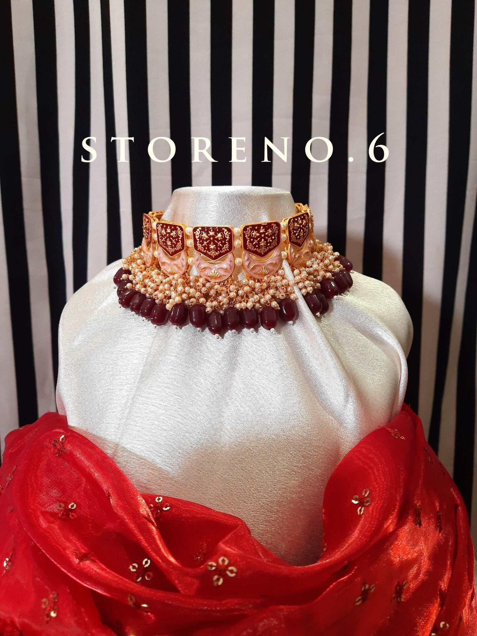 PECAN BROWN ELIZABETH CHOKER