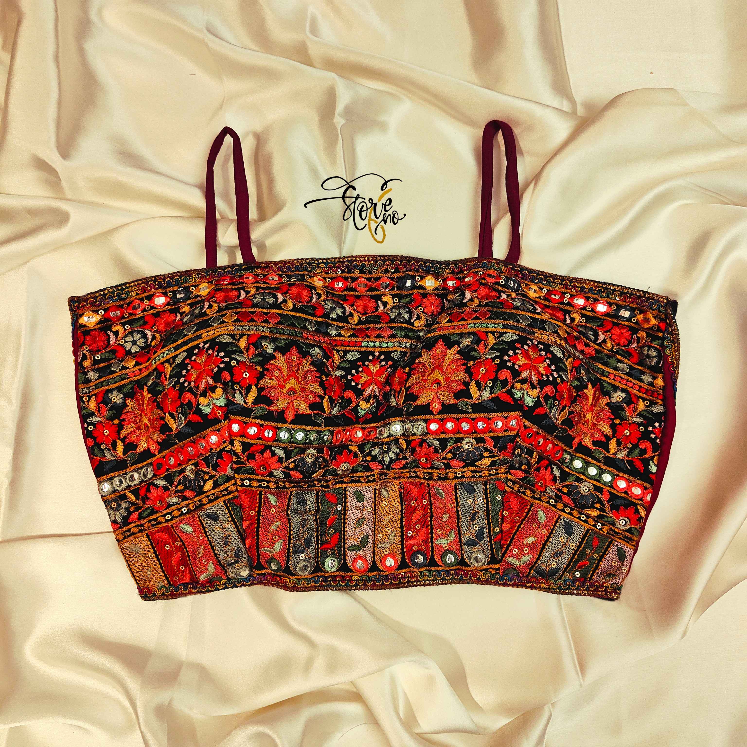 BEBAAK-E-SIAH JADID MELANGE BLOUSE-SIZE 34