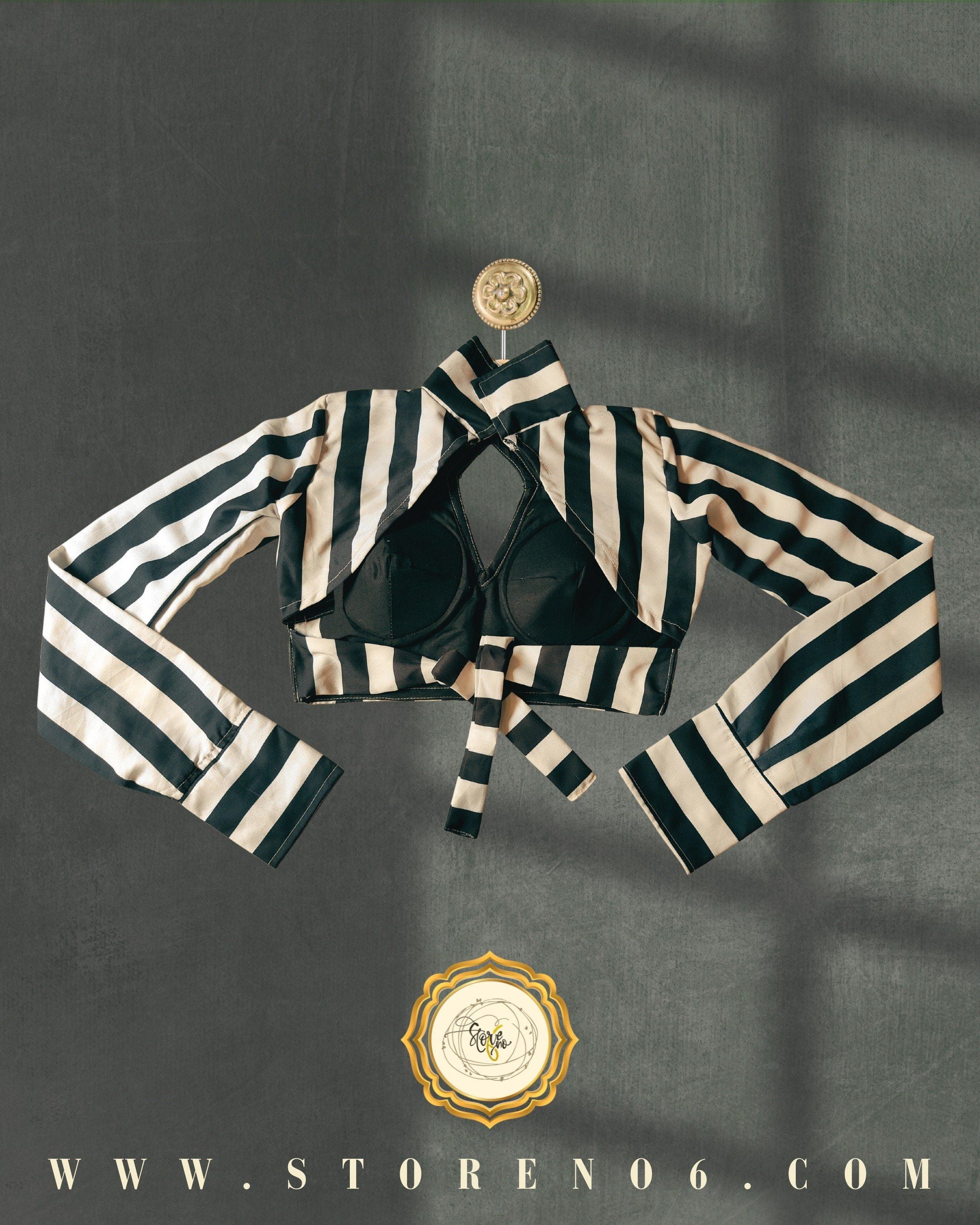 VINTAGE STRIPE BLOUSE