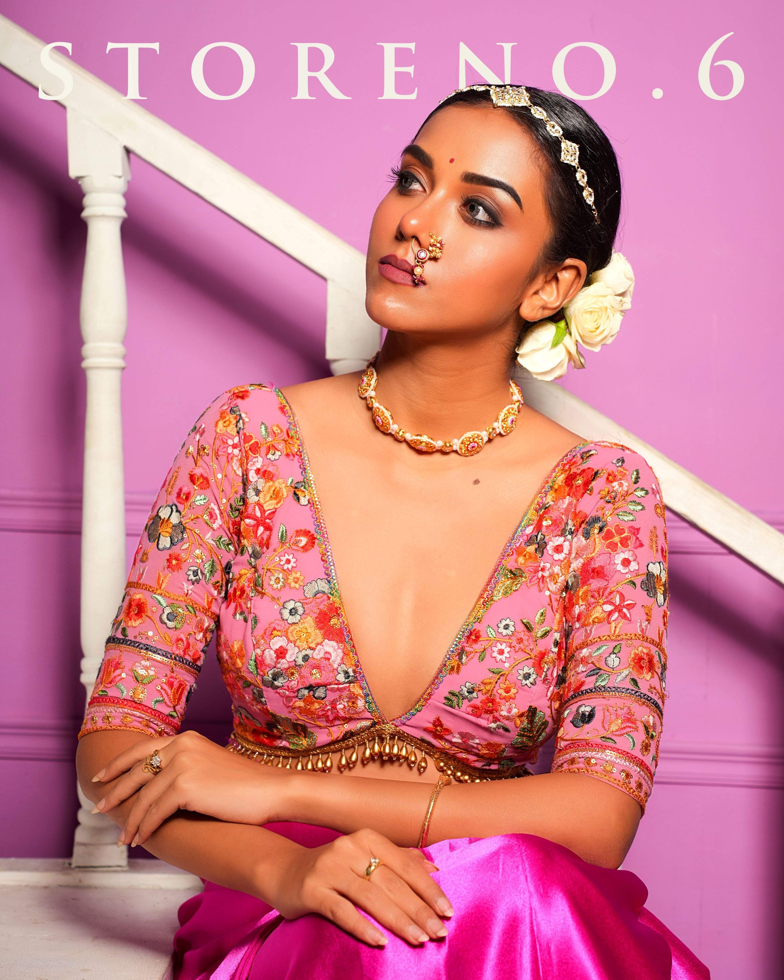 GULAABI ASHIQUI BLOUSE