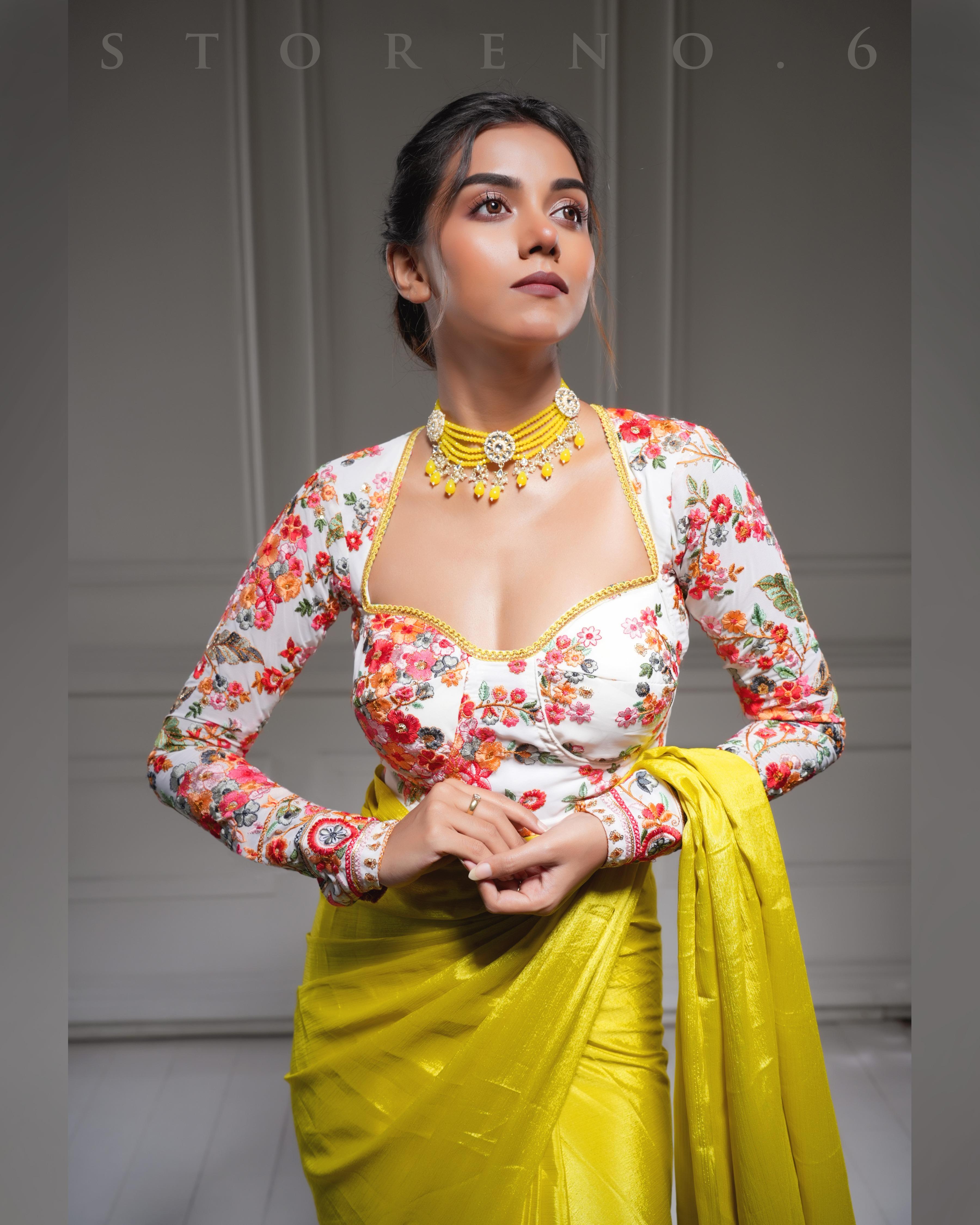 KAFOORI ASHIQUI CORSET BLOUSE