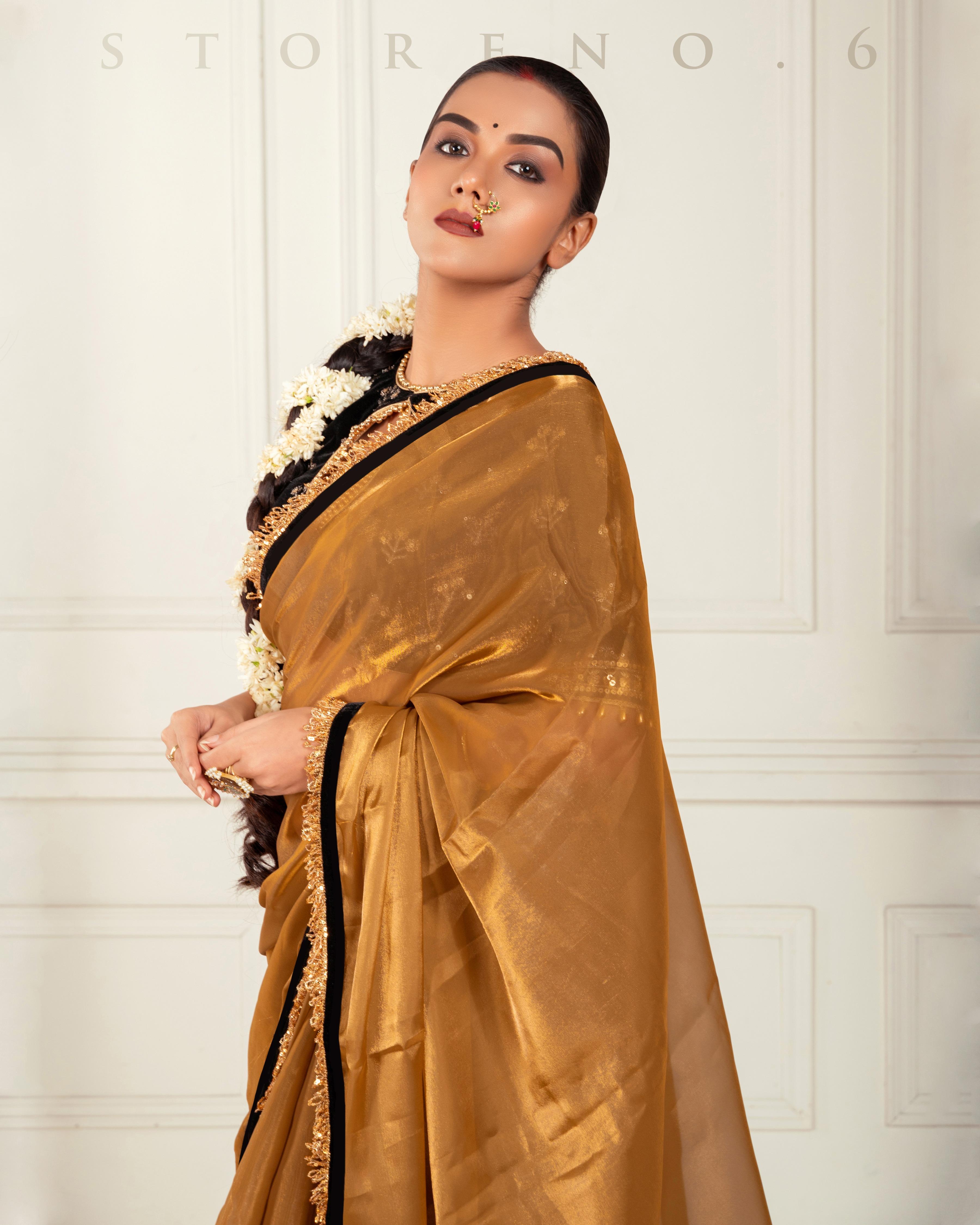 MIDNIGHT MYSTERY SAREE