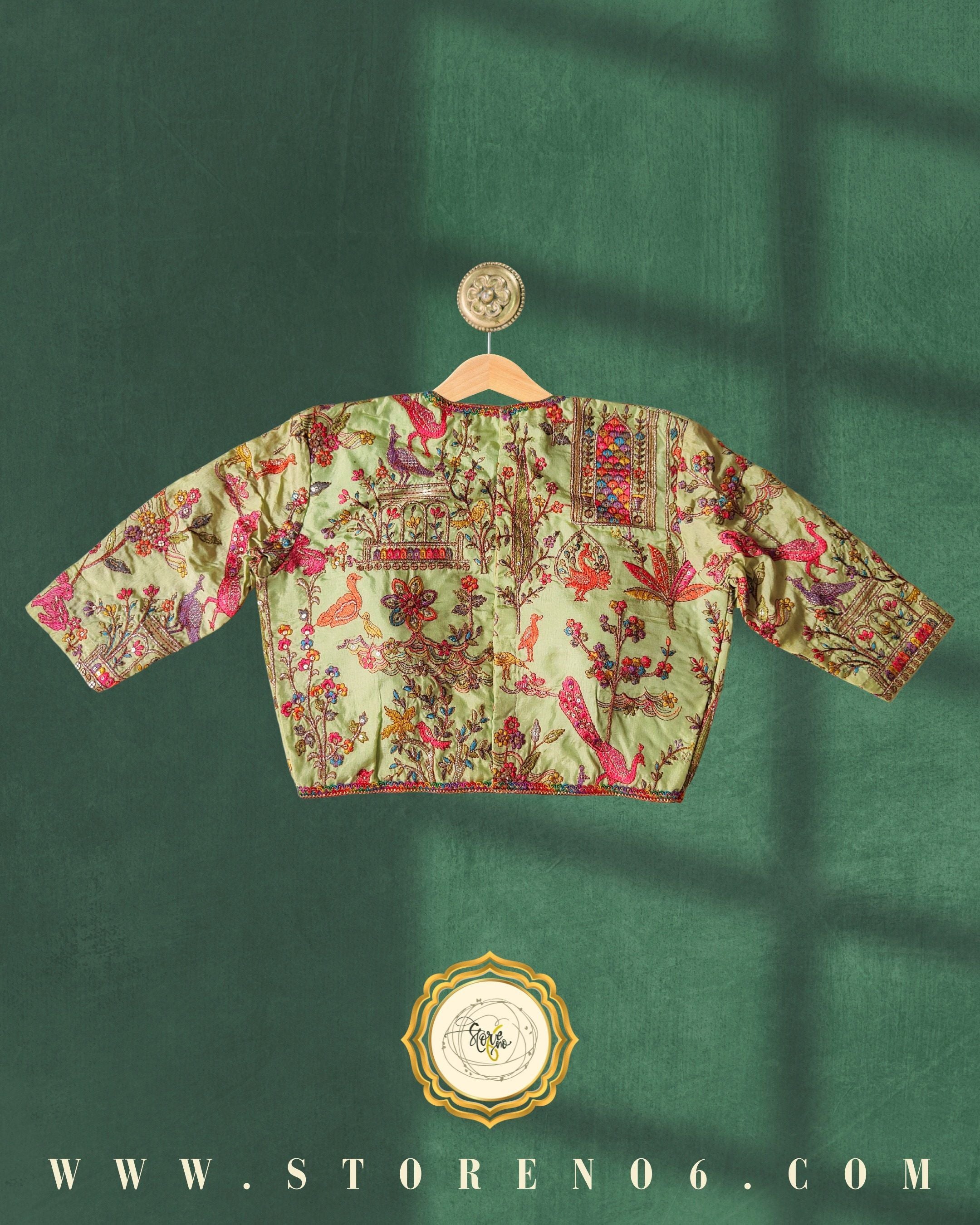 MINT MULTICOLOR BLOUSE