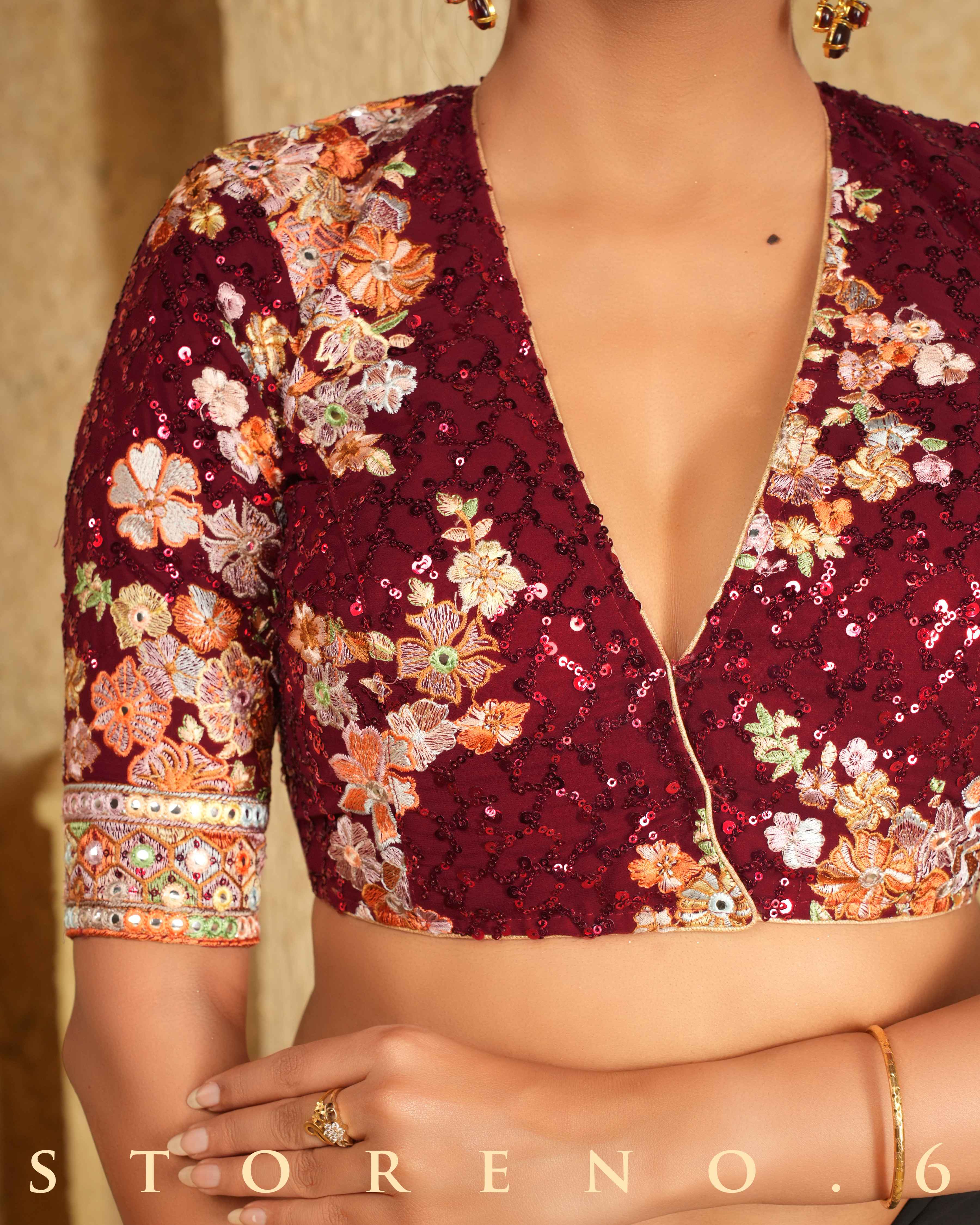 RAAKT AFSOON LUXE BLOUSE