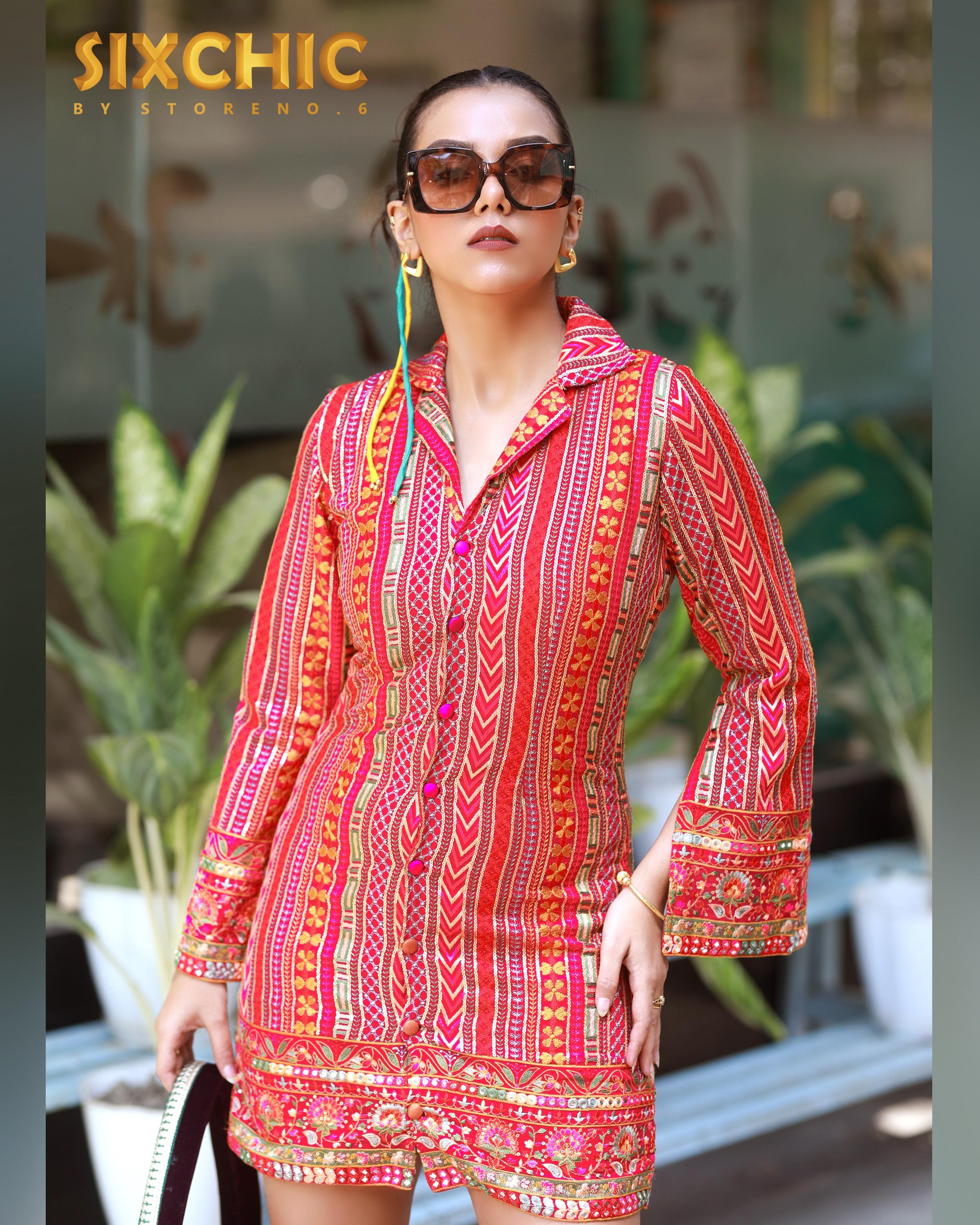 SIXCHIC AUDREY BLAZER DRESS