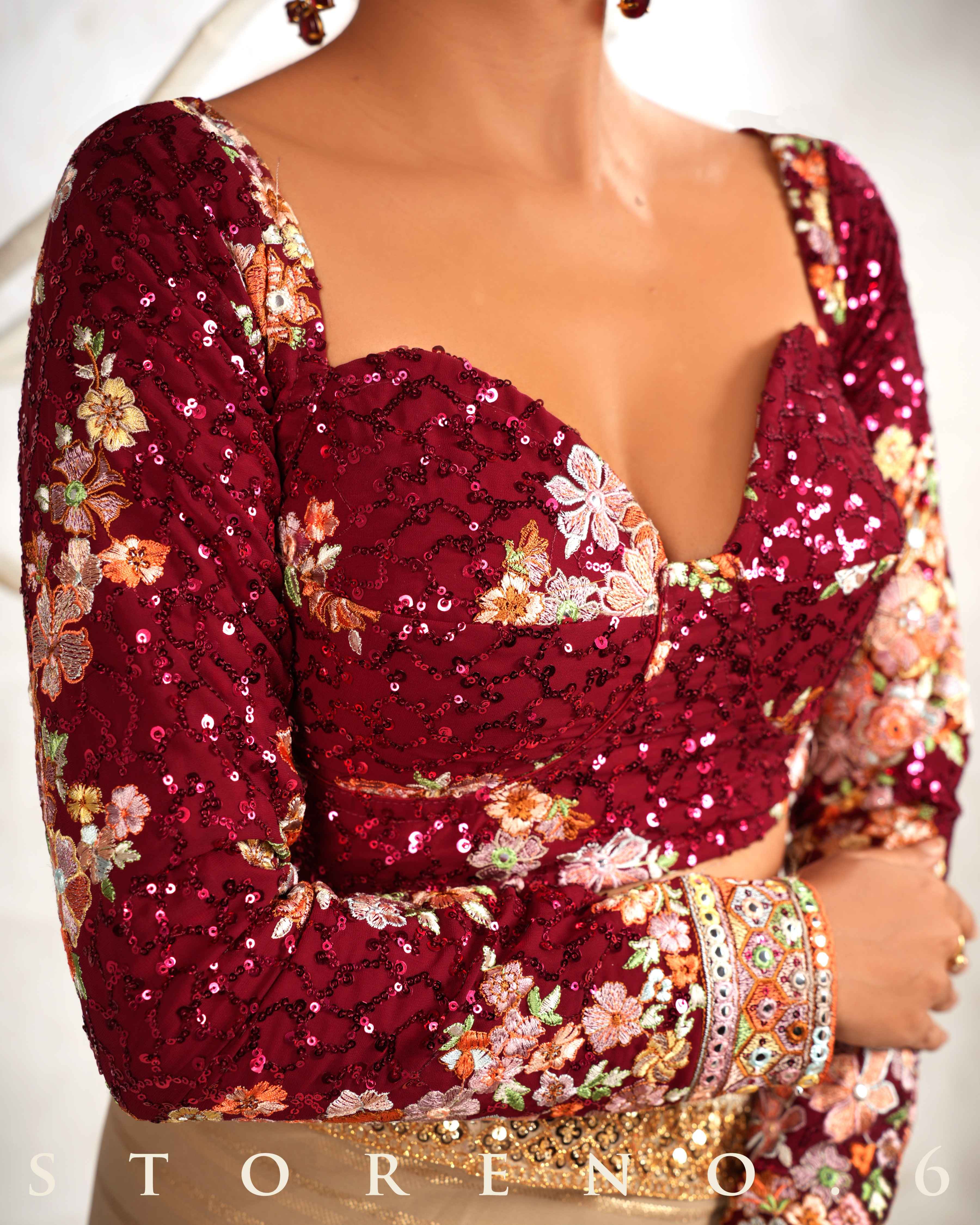RAAKT AFSOON CLASSIC CORSET BLOUSE