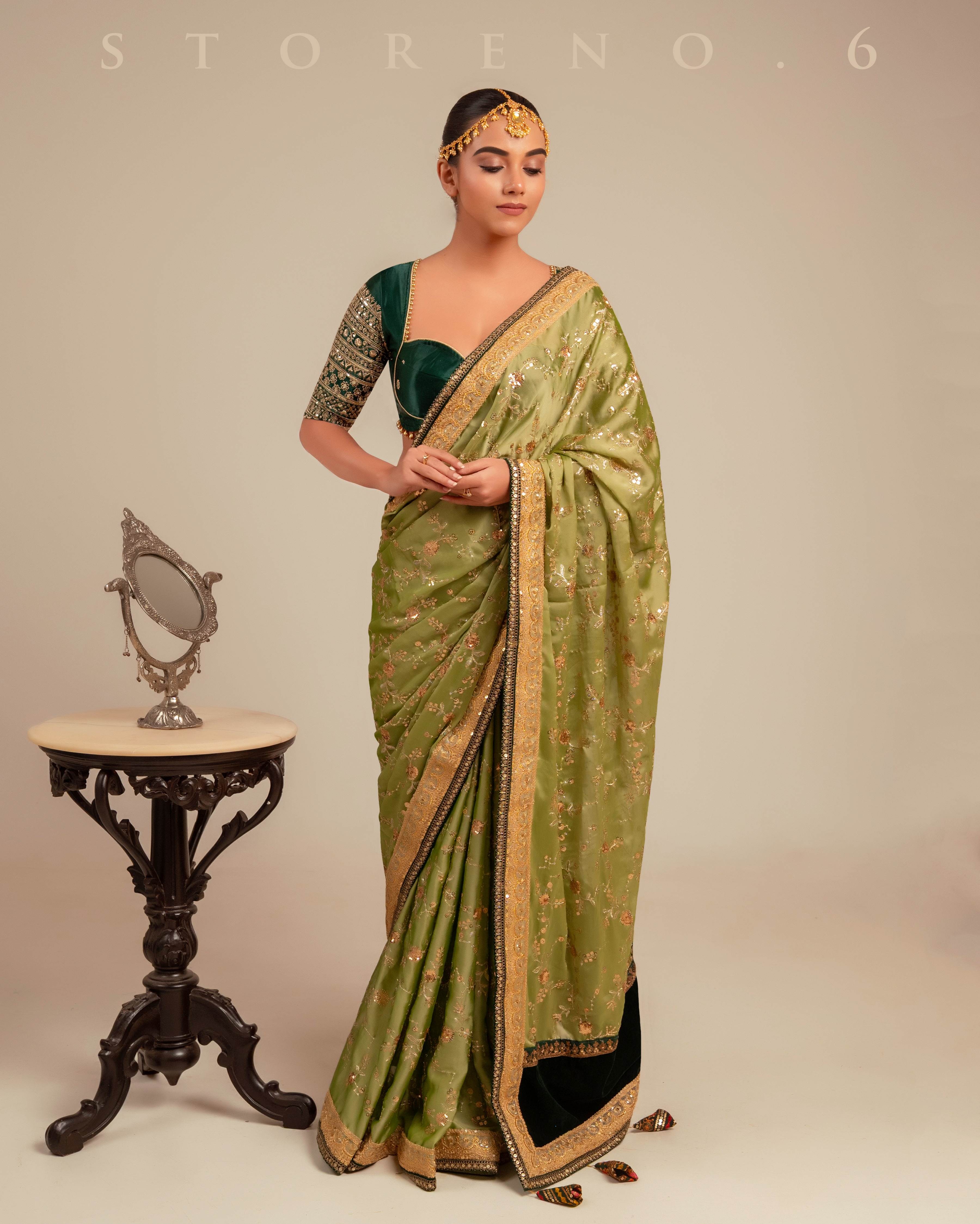 WILLOW WHISPER SAREE