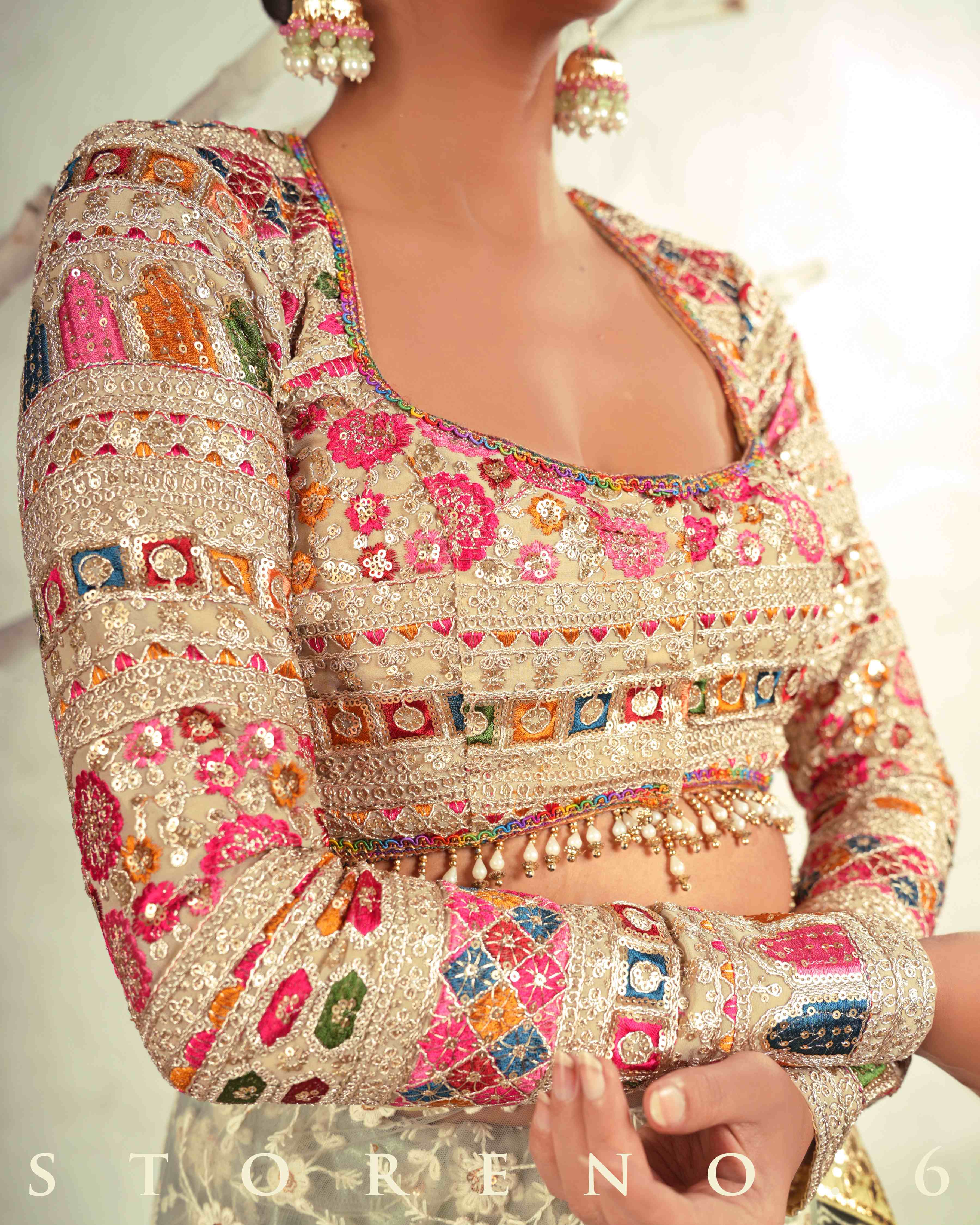 GUL KAARI SURMAI CLASSIC BLOUSE