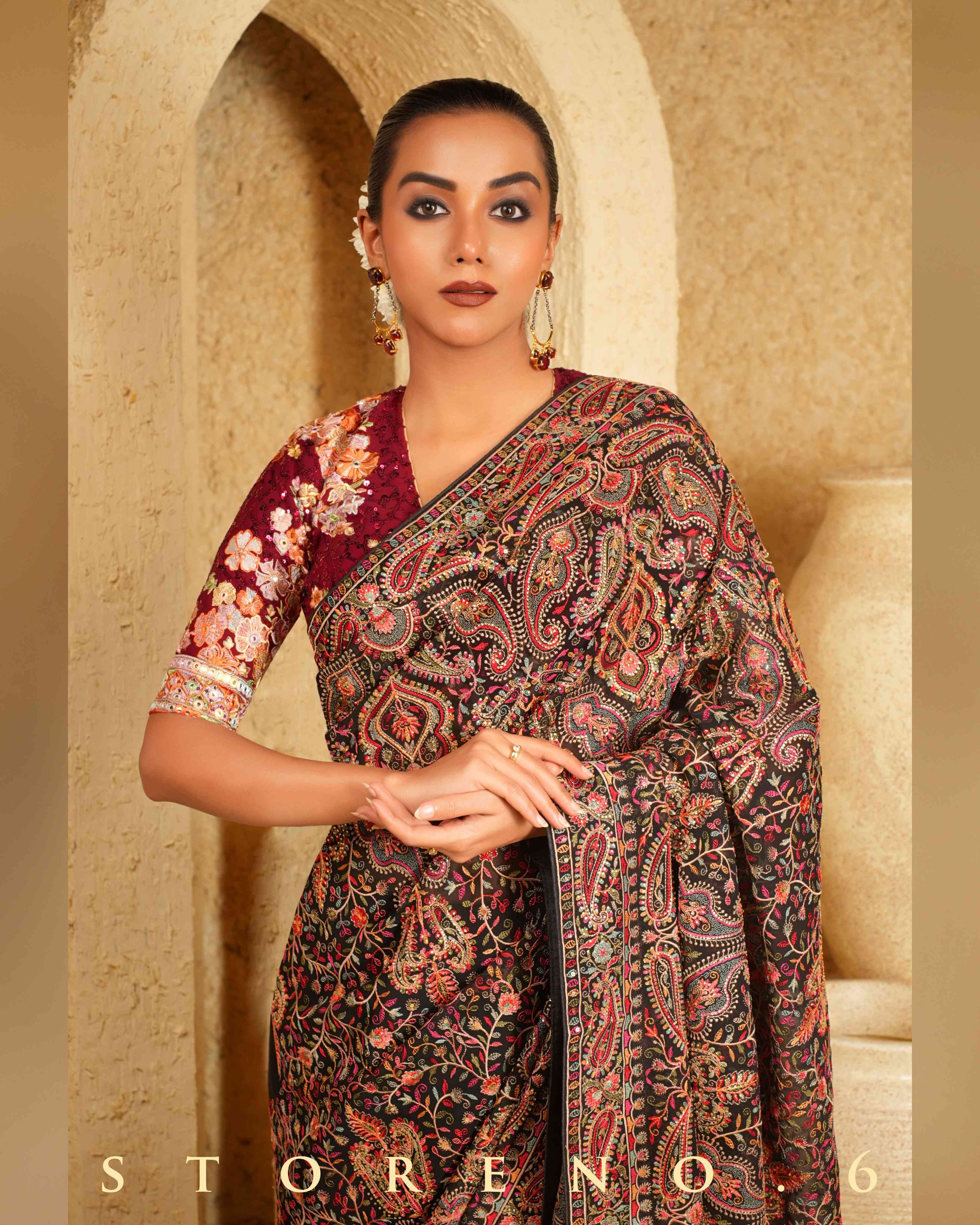 RAAKT AFSOON LUXE BLOUSE