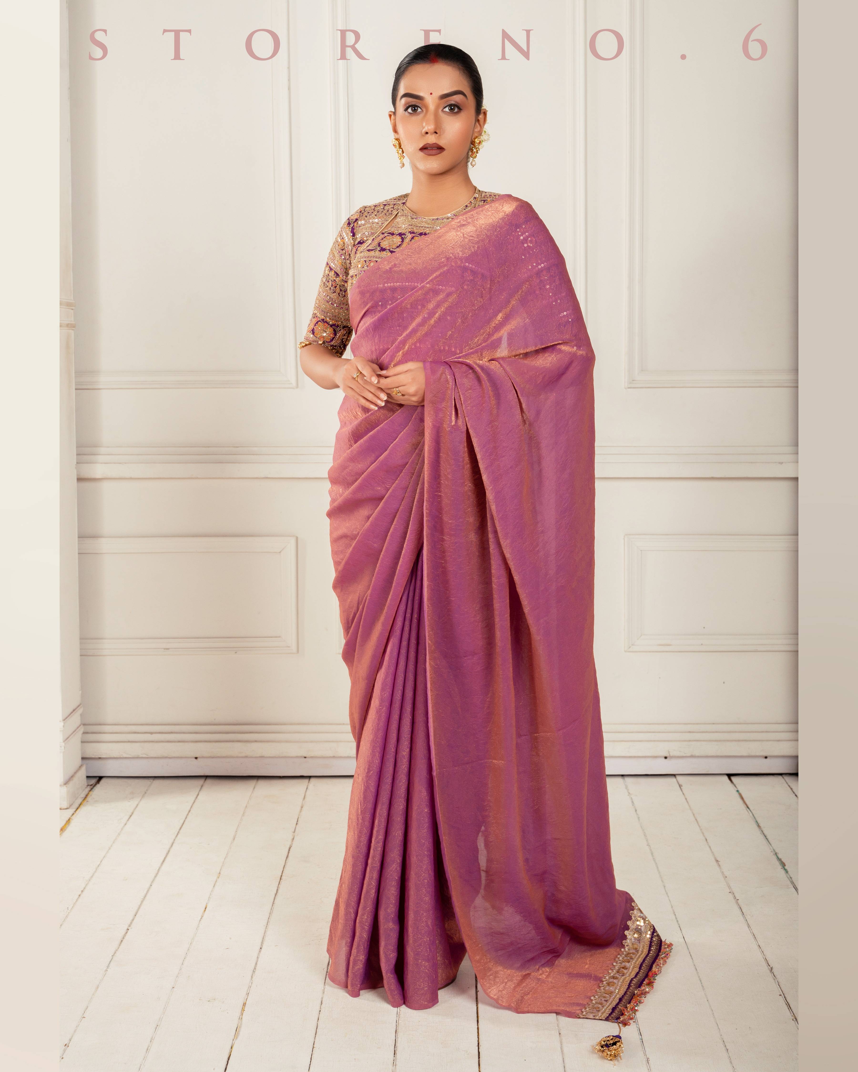 LILAC LUXURY SAREE