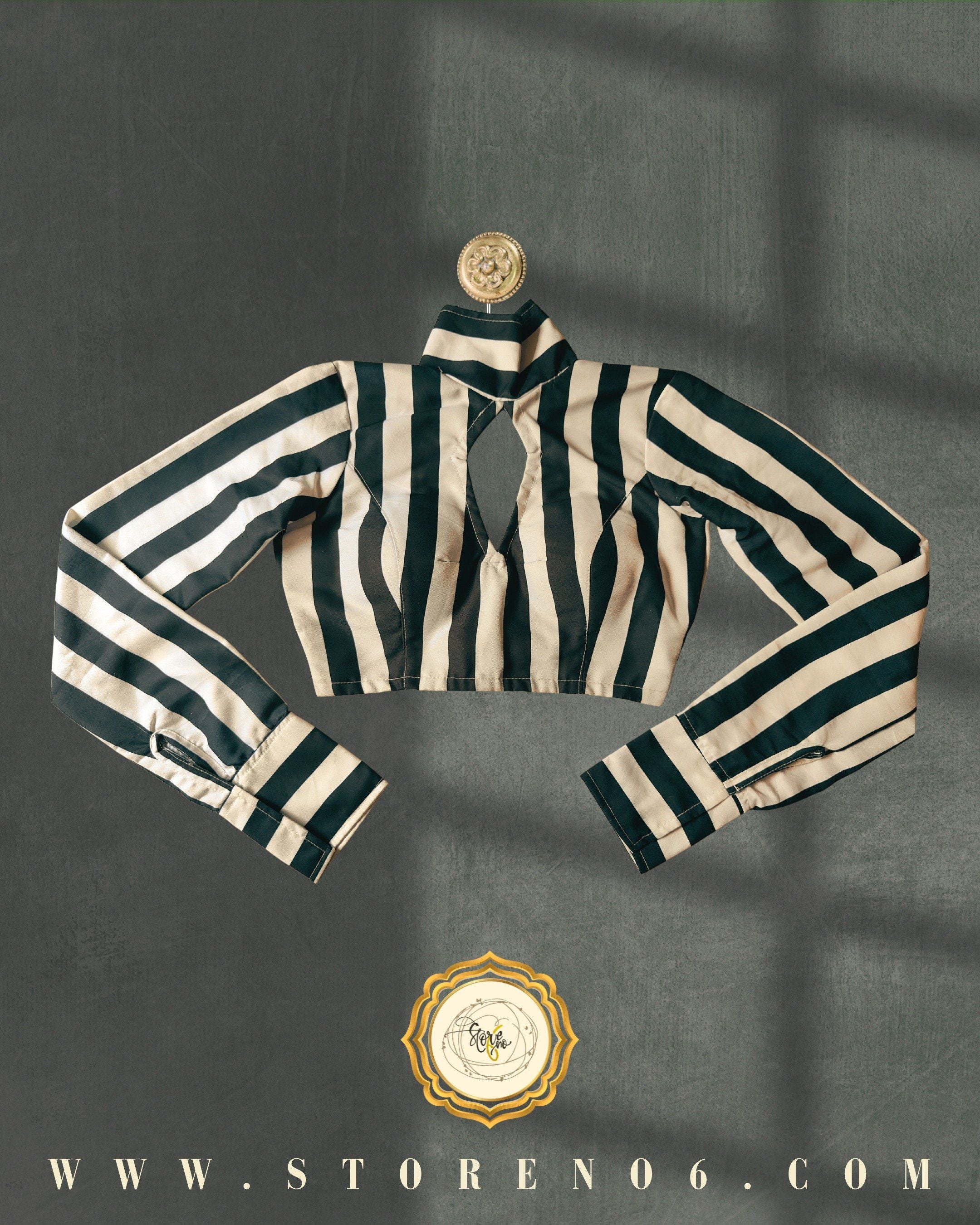 VINTAGE STRIPE BLOUSE