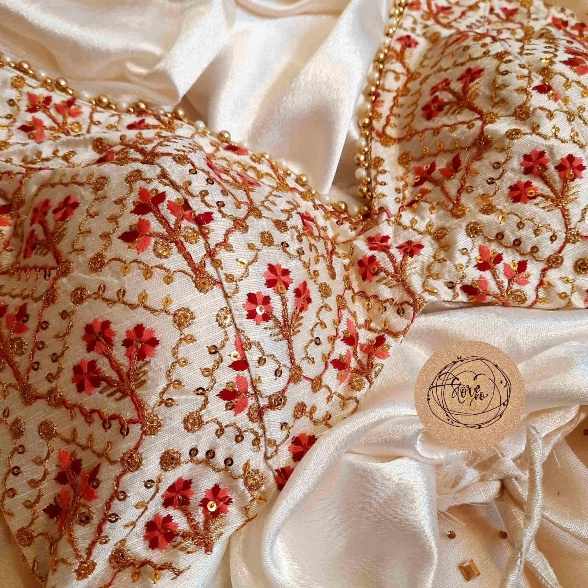 IVORY DRAMA BLOUSE