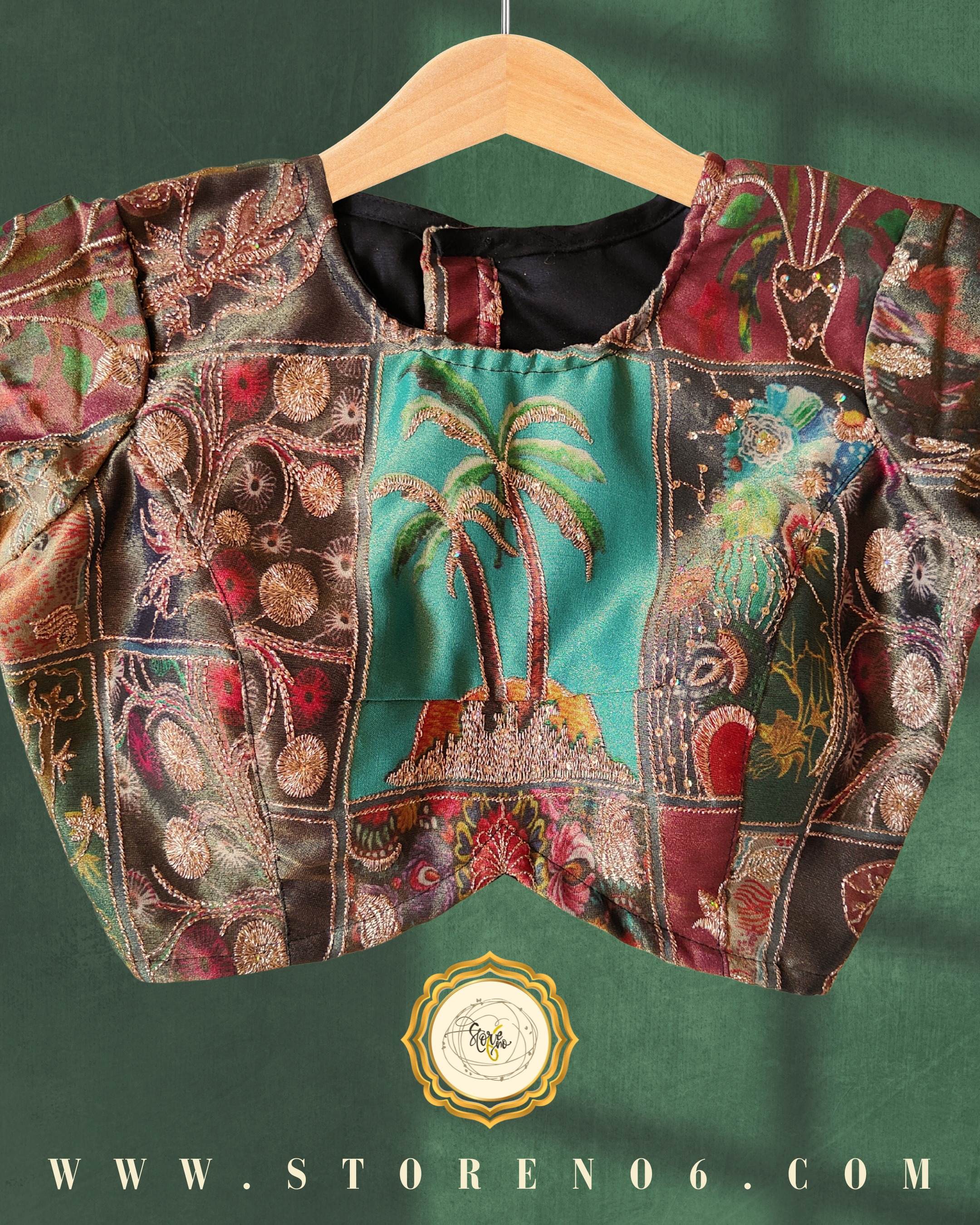 COCONUT MULTICOLOR BLOUSE
