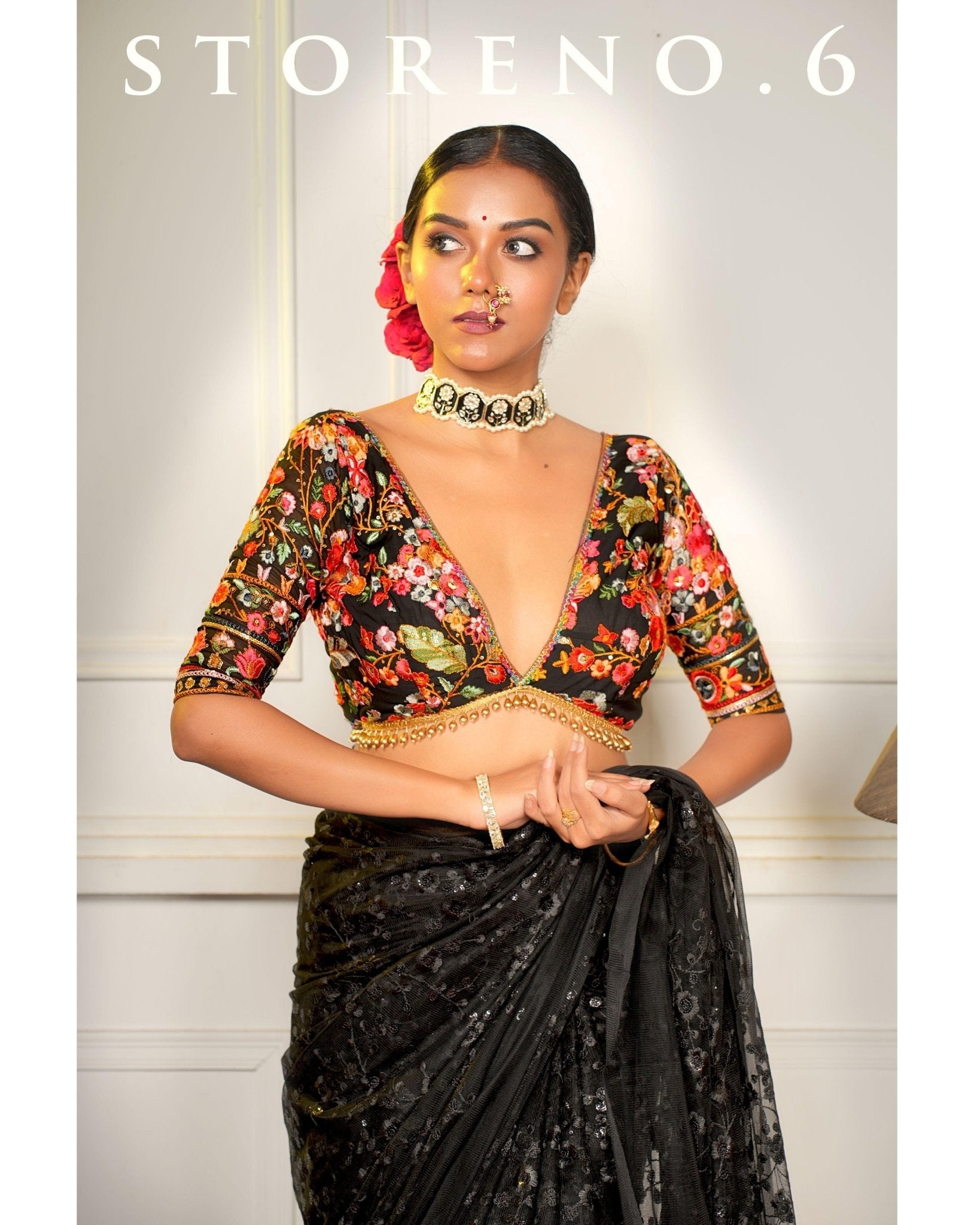 SIAH ASHIQUI BLOUSE