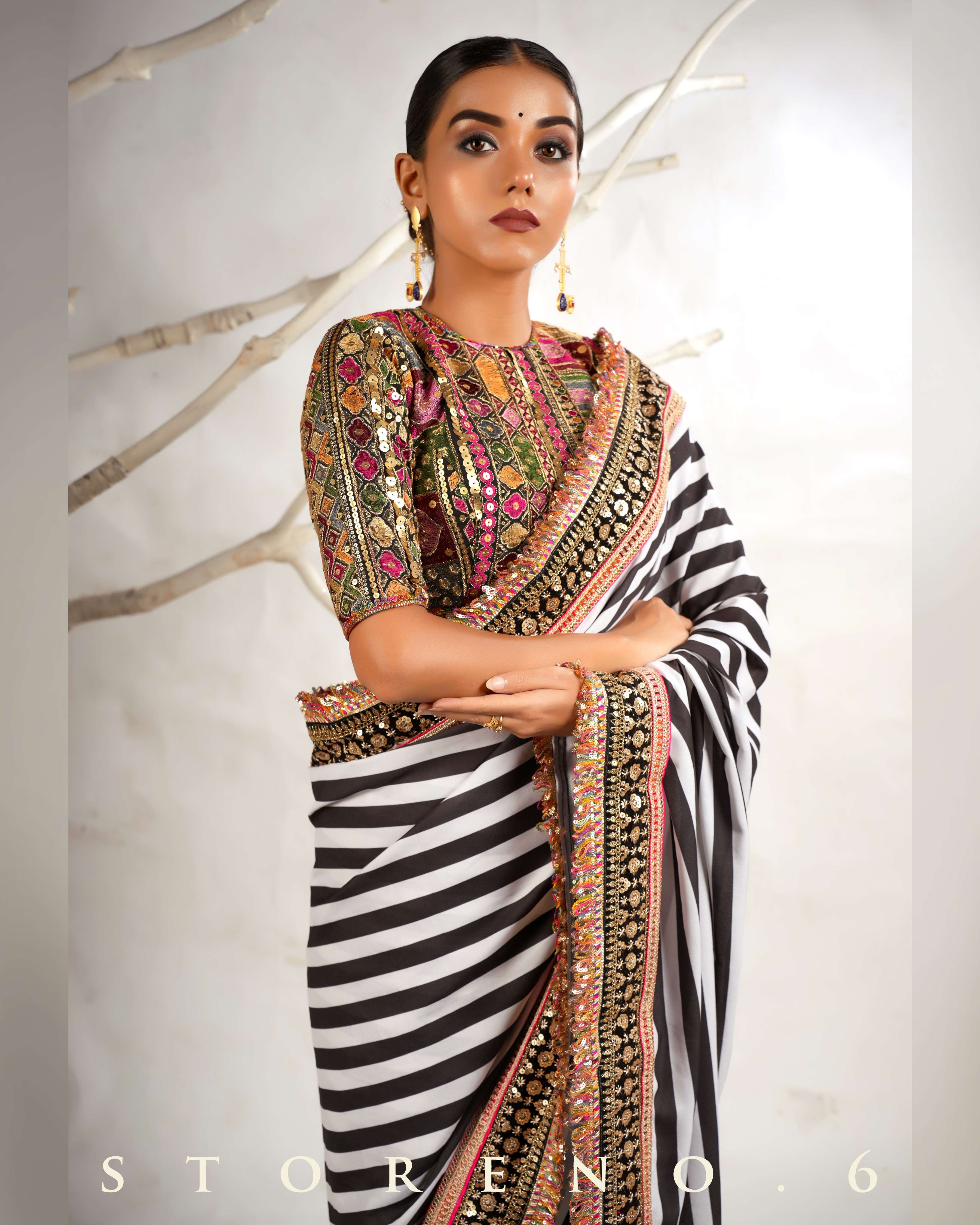 GUL KAARI SIAH CLASSIC BLOUSE
