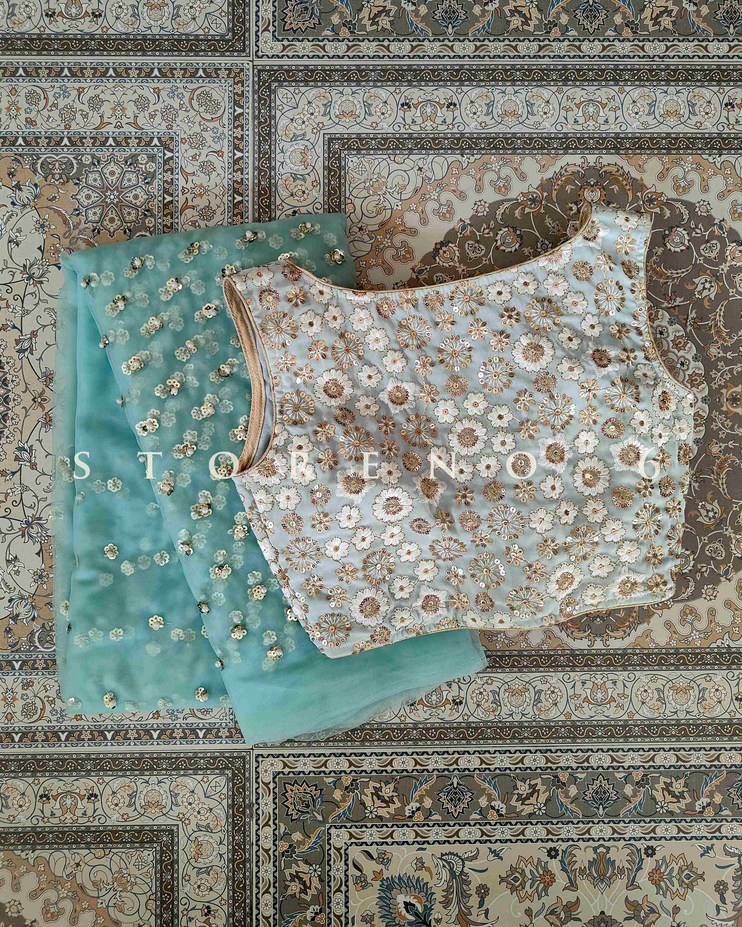 APSARA SAREE AND BLOUSE SET