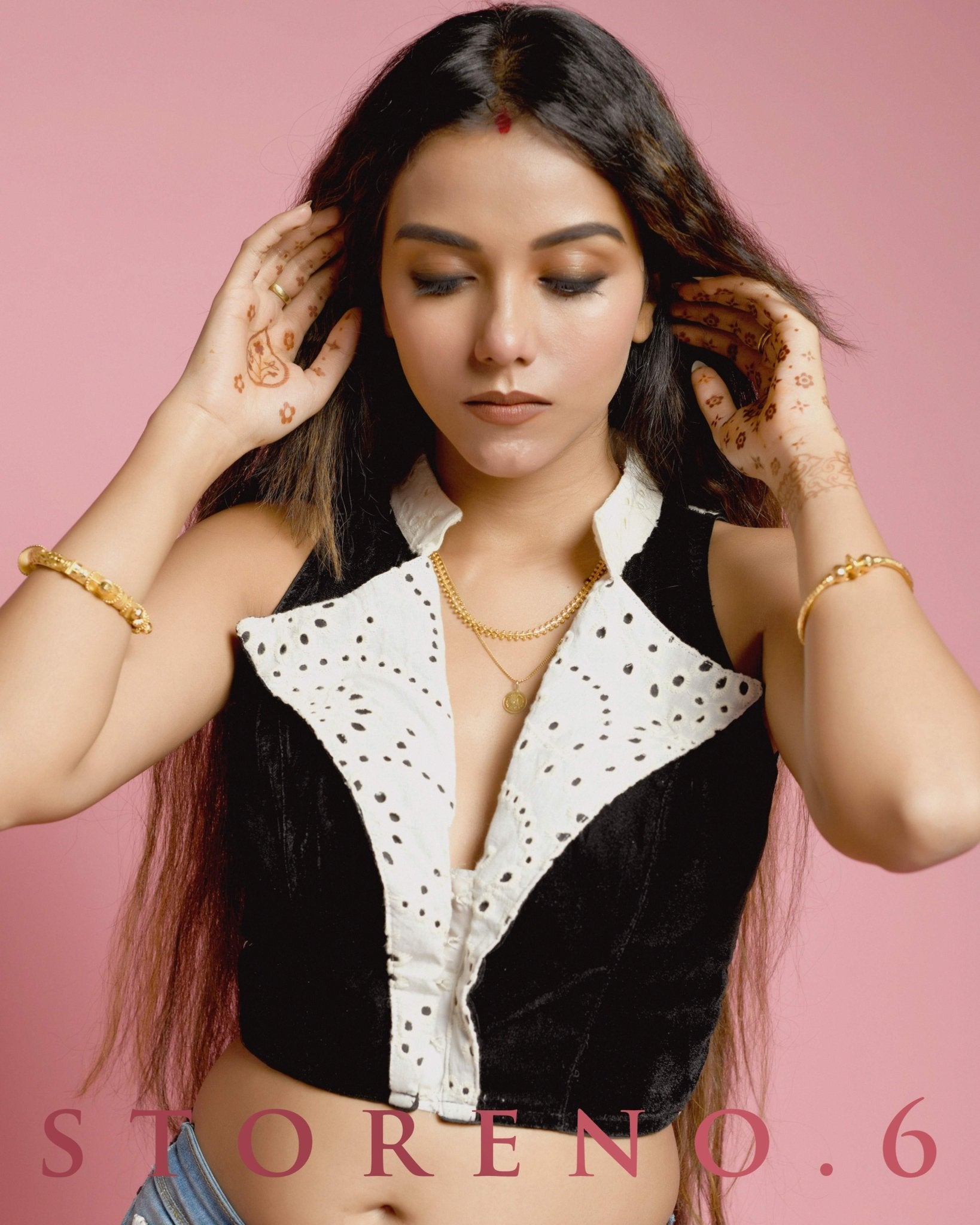 70'S VINTAGE MOONSHINE TOP