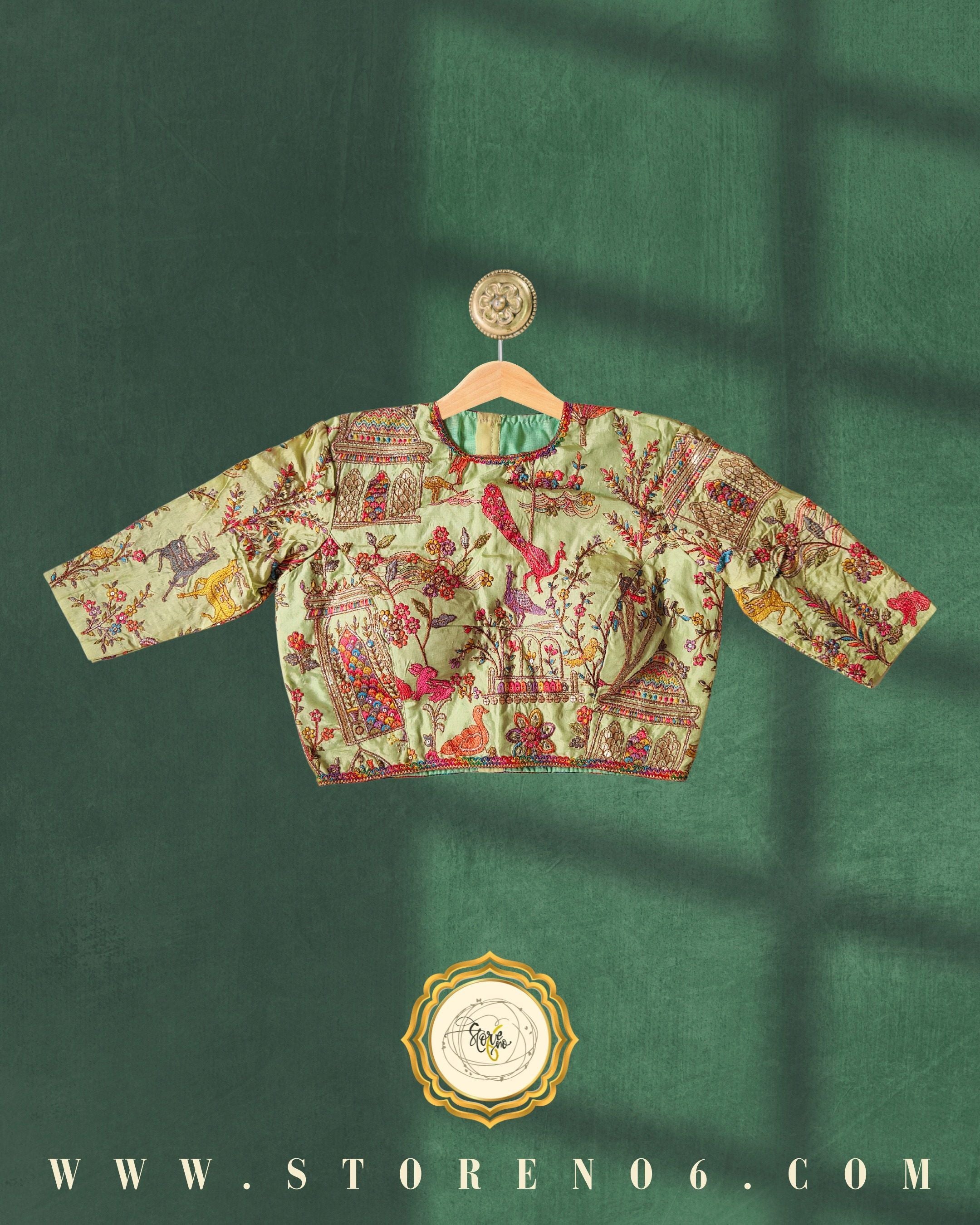 MINT MULTICOLOR BLOUSE