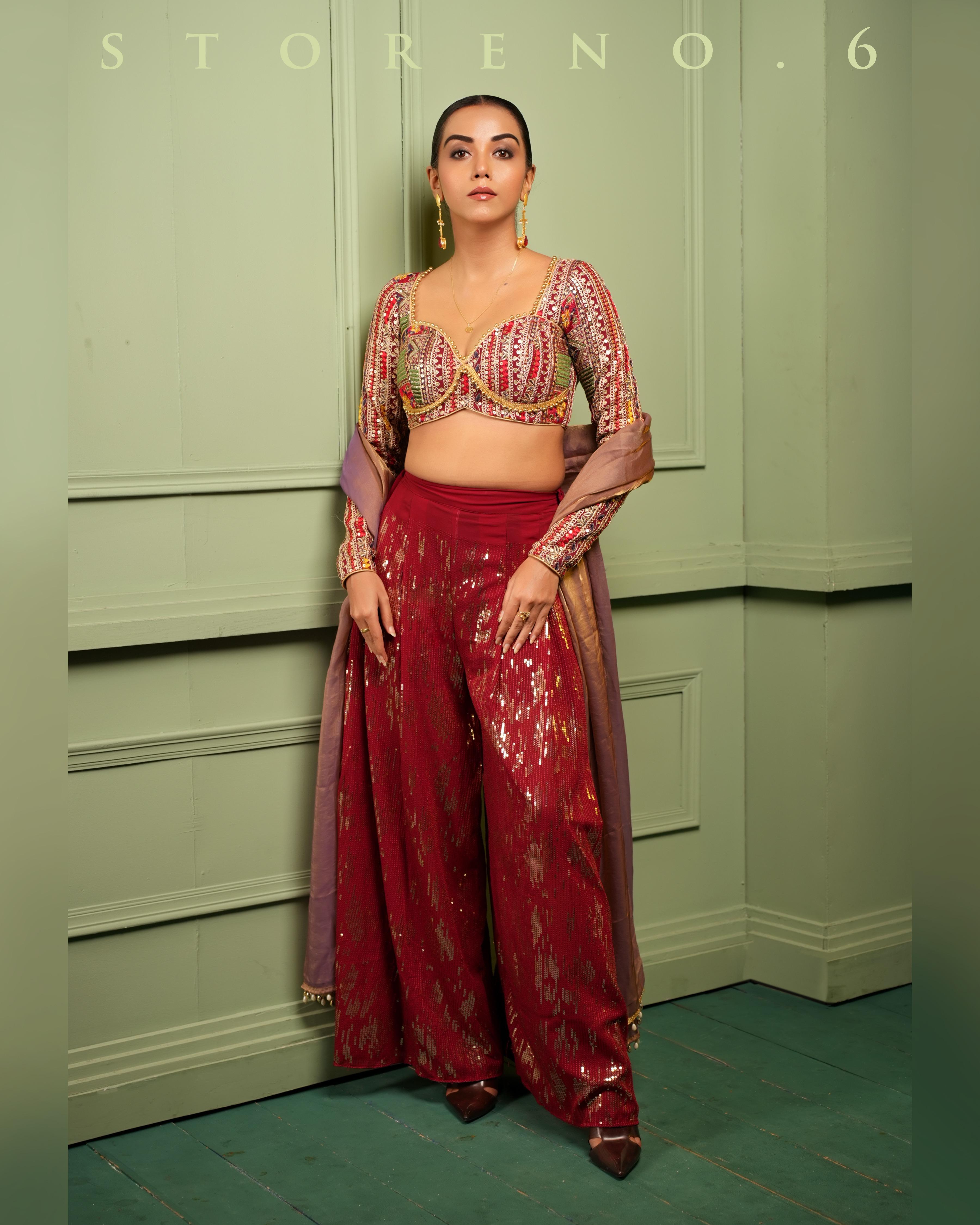 THE TWINKLING TRANQUIL PALAZZO PANTS