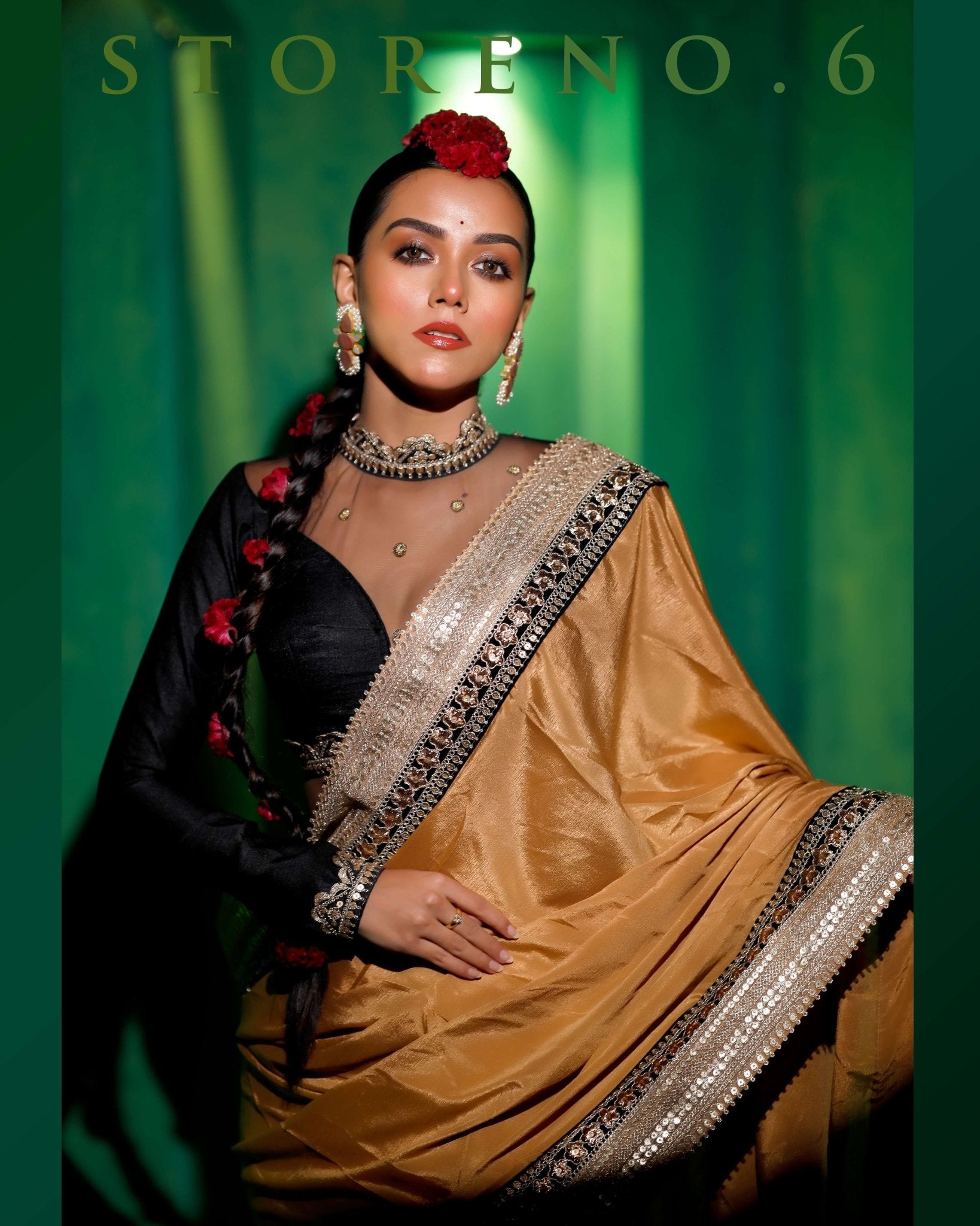 GUL BERAANG CLASSIC FULL SLEEVE BLOUSE