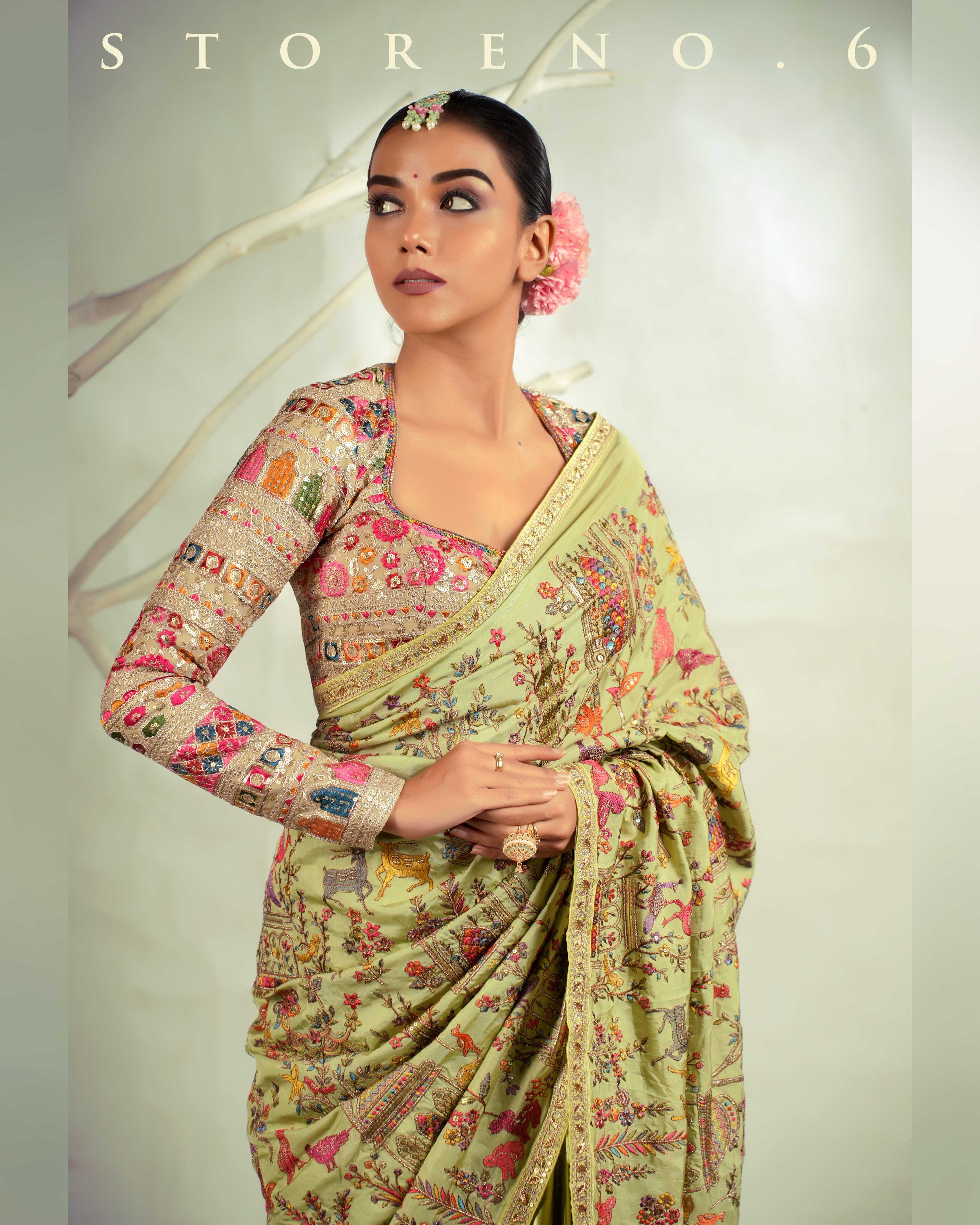 GUL KAARI SURMAI CLASSIC BLOUSE